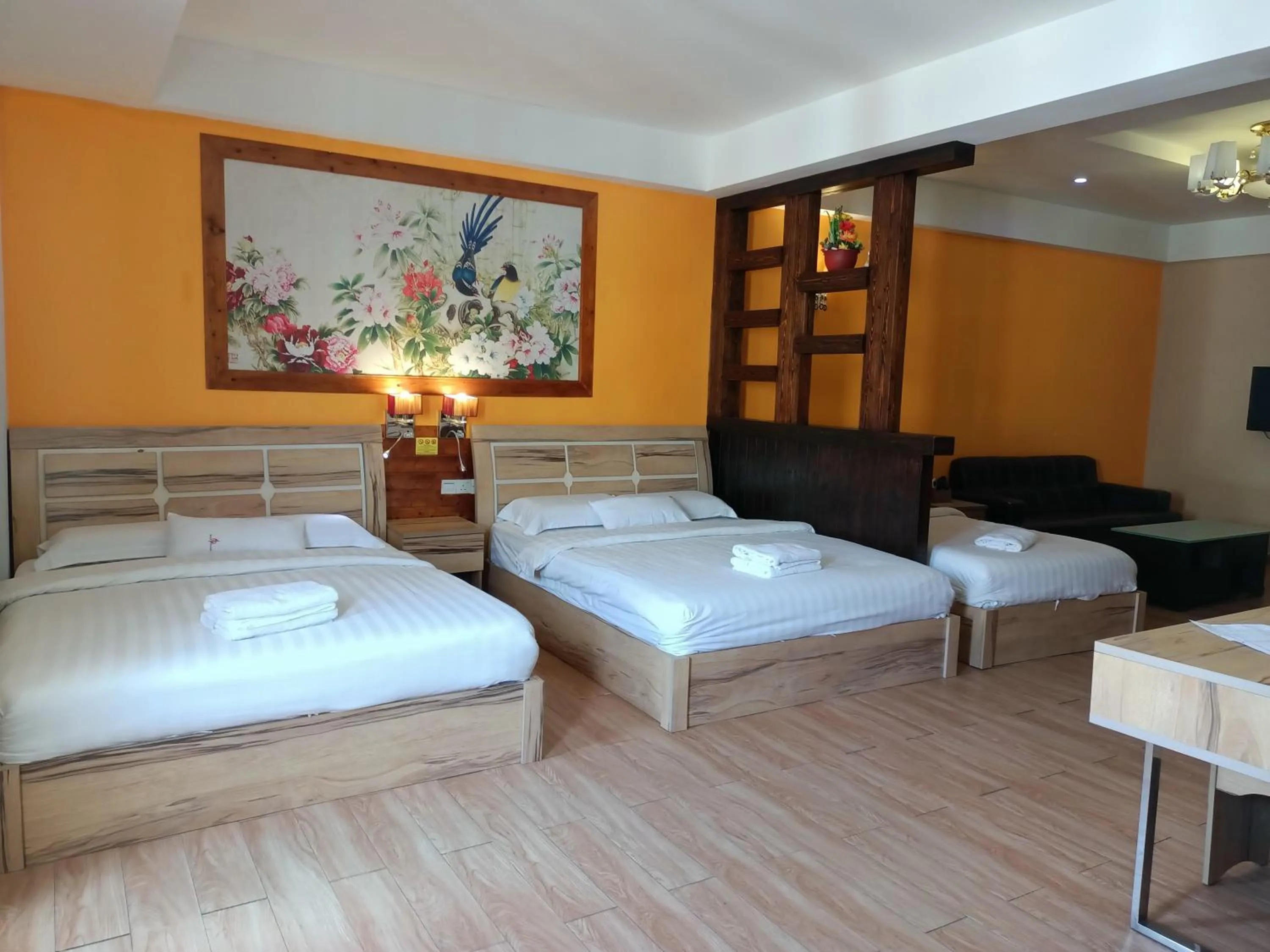 Photo of the whole room, Bed in Hotel Balik Pulau