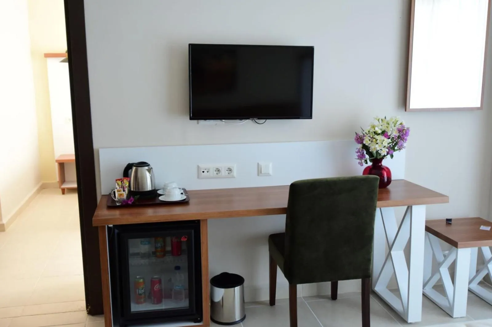 Coffee/tea facilities in KALİYE ASPENDOS HOTEL