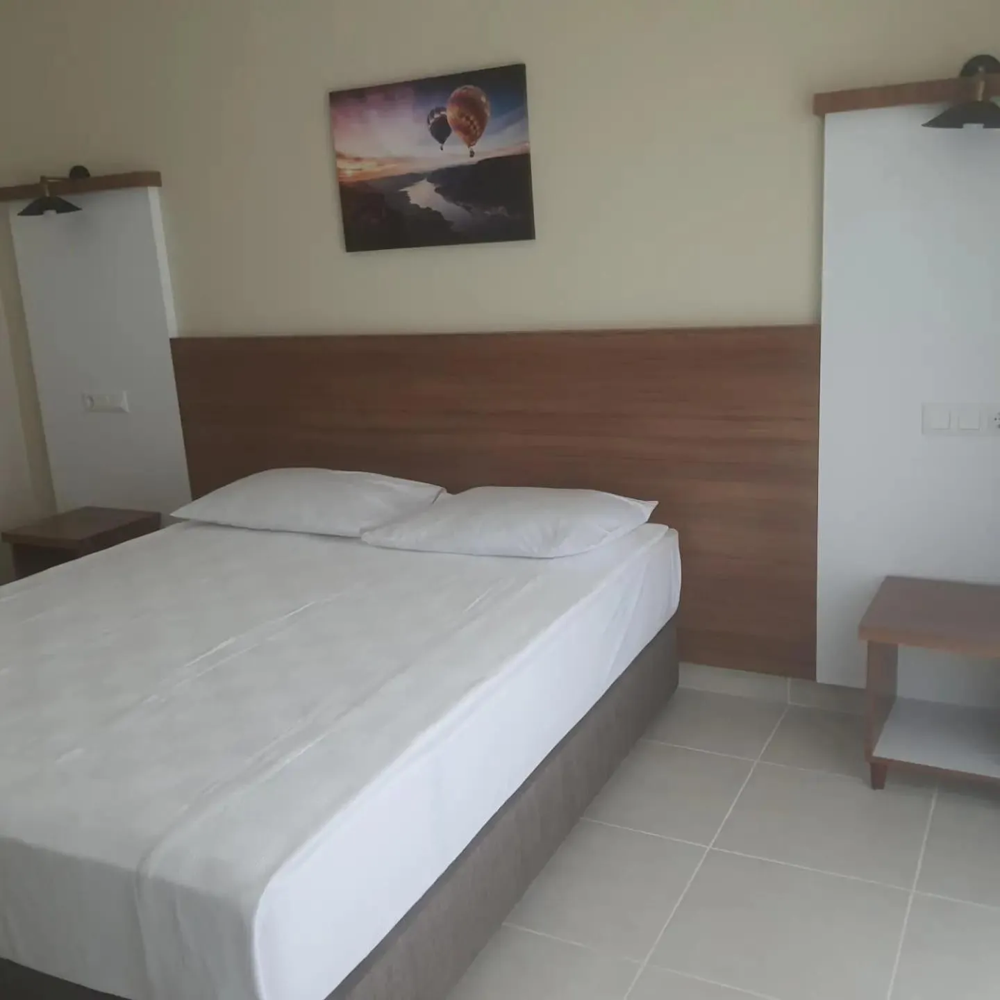 Bed in KALİYE ASPENDOS HOTEL