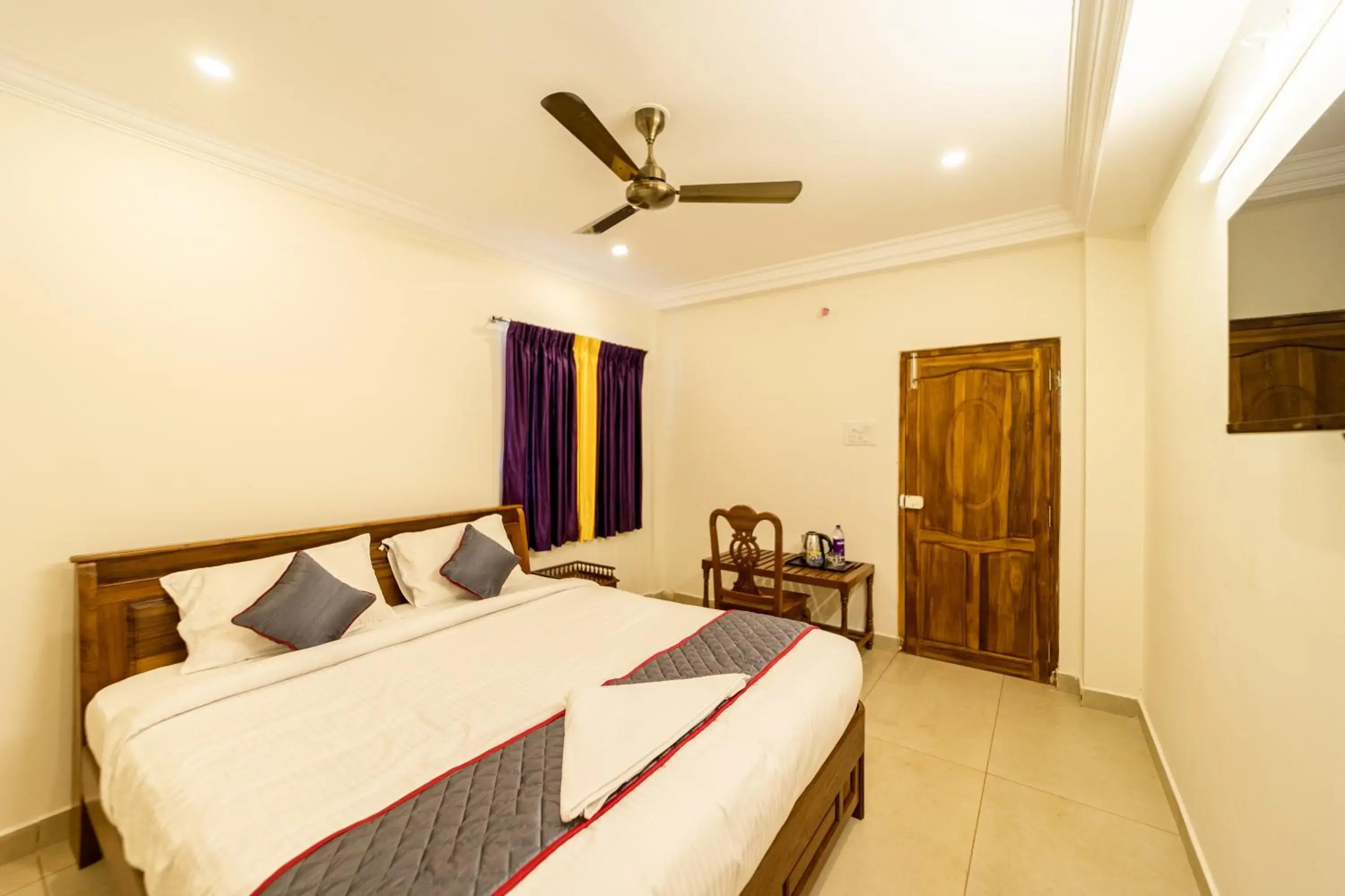 Bed in Yellow Residency Bed in Yellow Residency