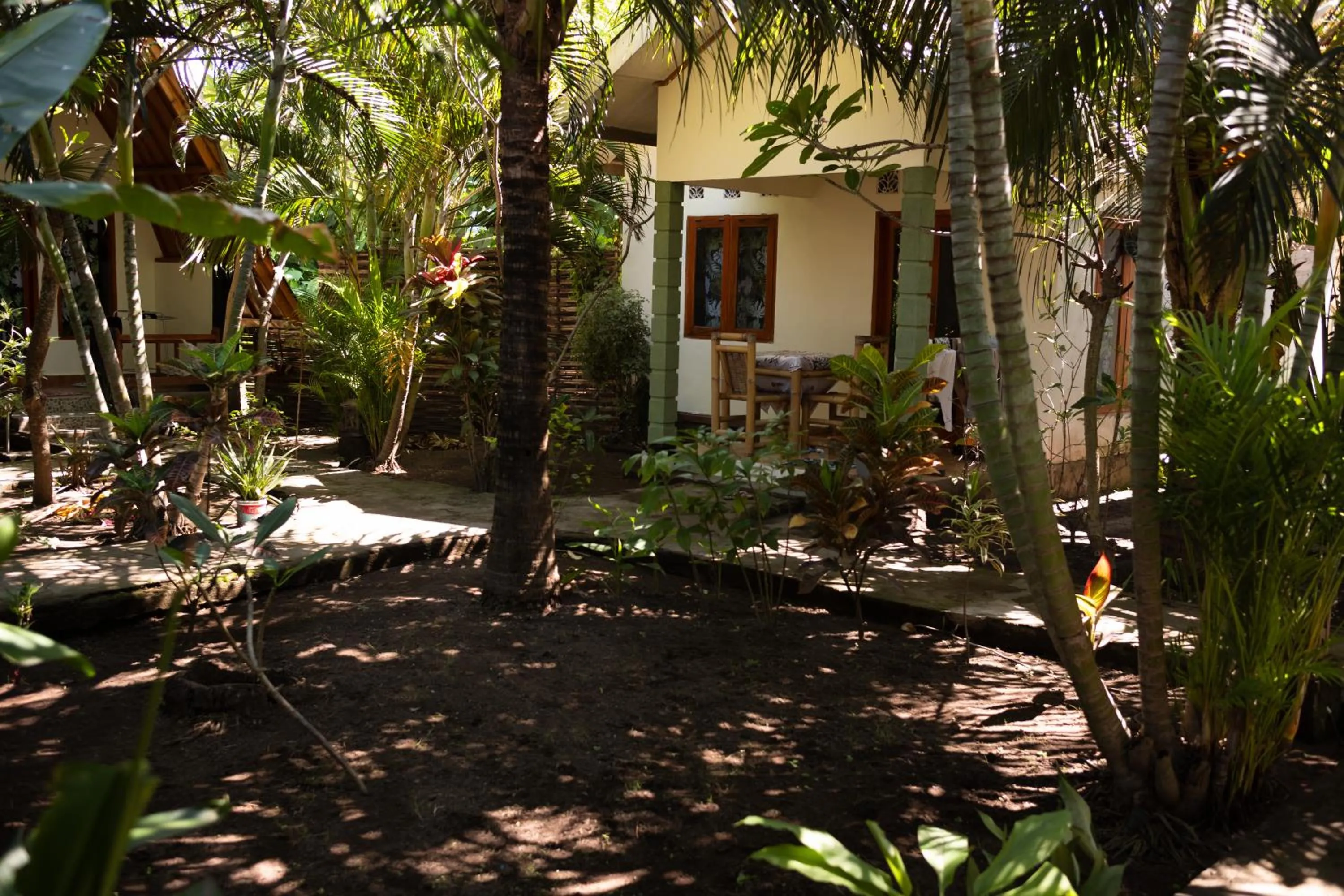 Garden view in Florine's Garden