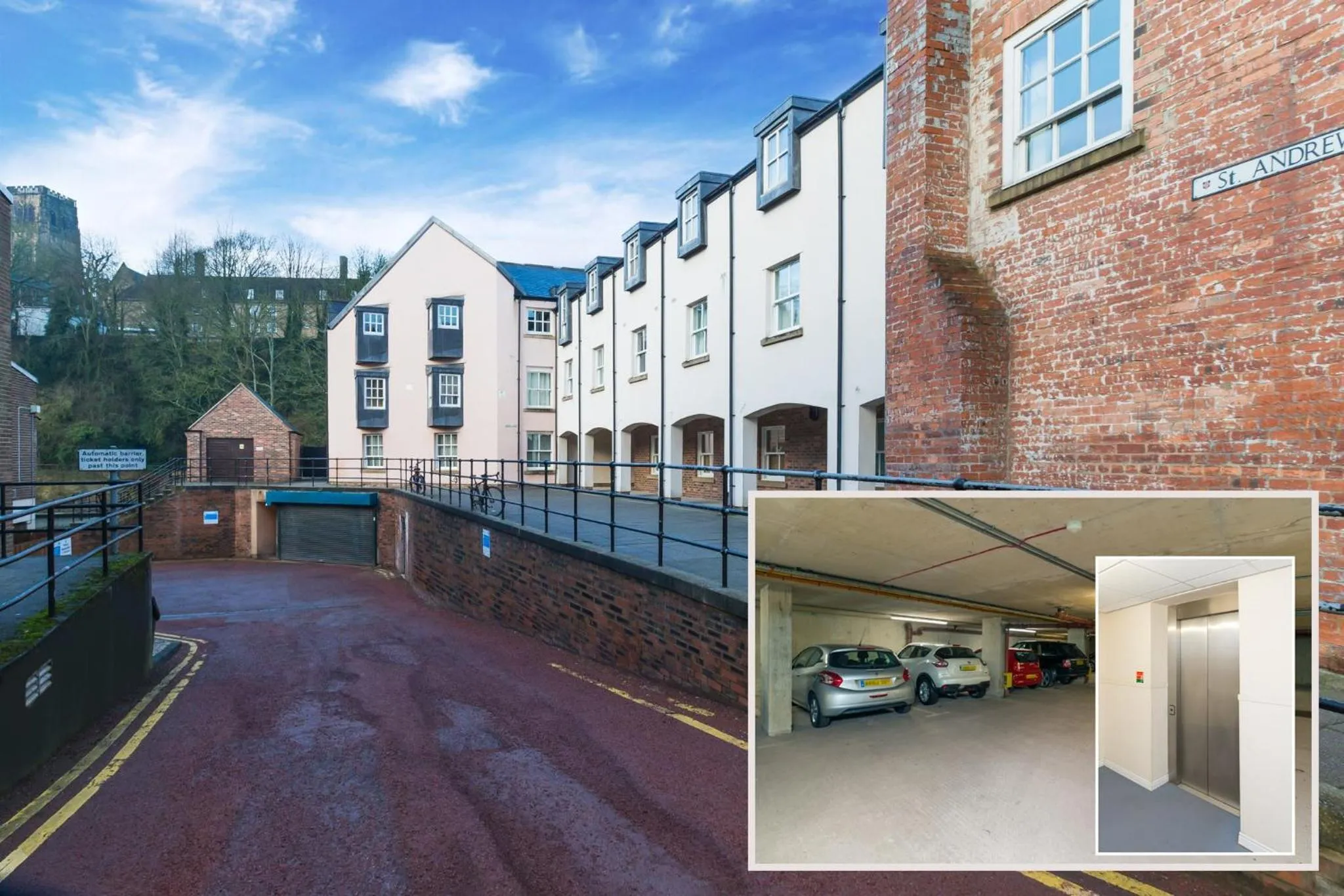 Property building in Durham Riverside Apartments