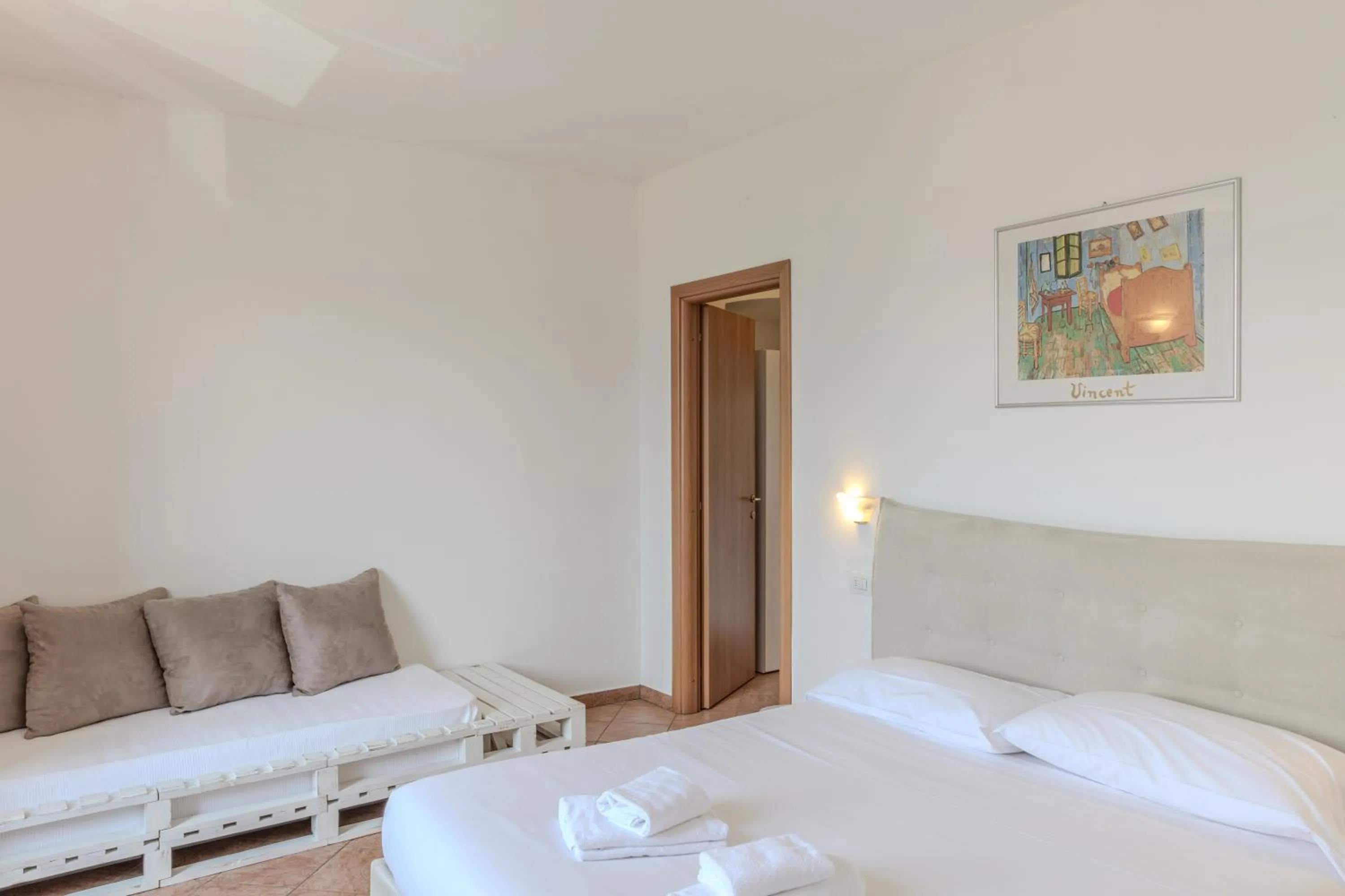 Bedroom, Bed in Appartamenti Villa Giulia