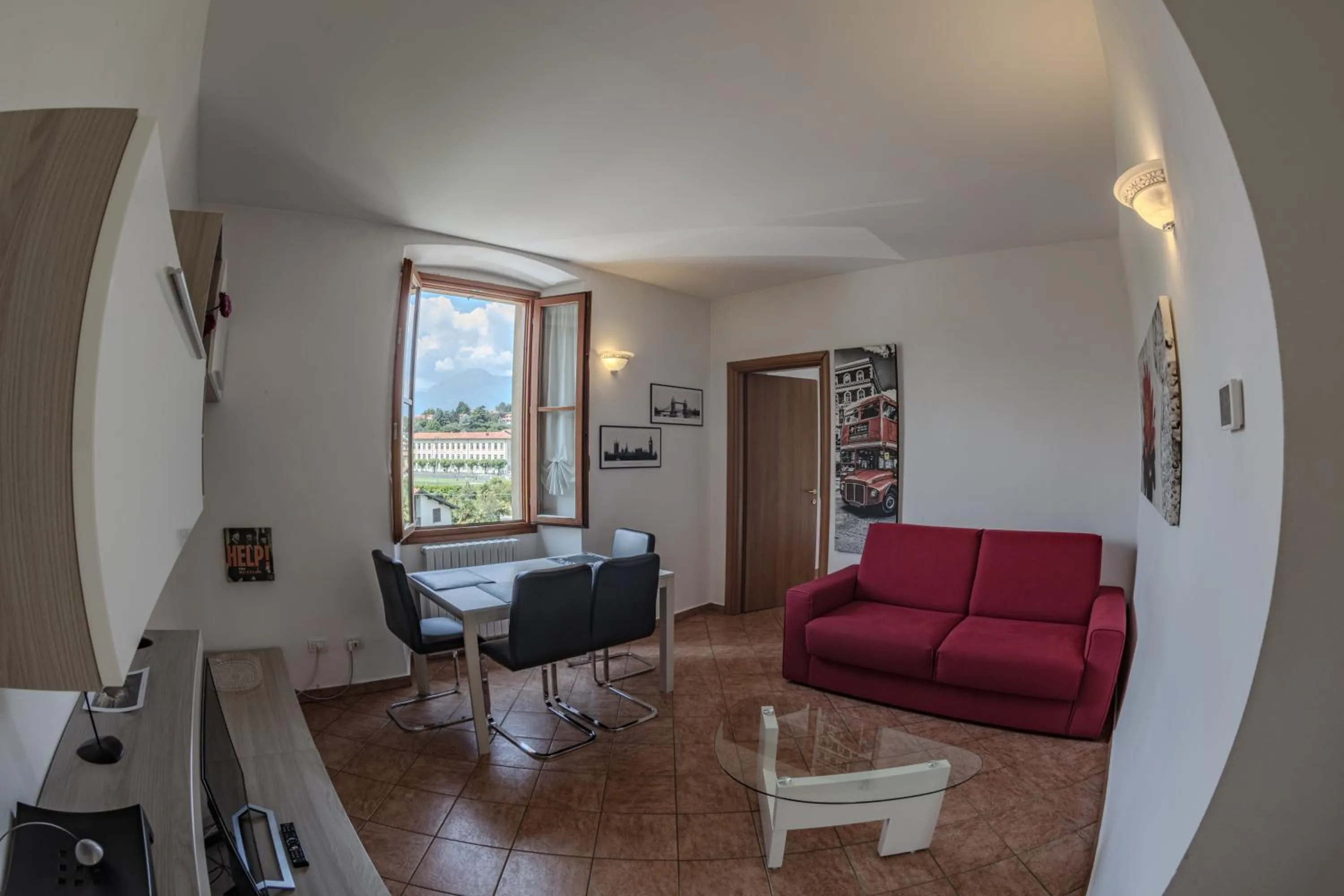 Living room in Appartamenti Villa Giulia