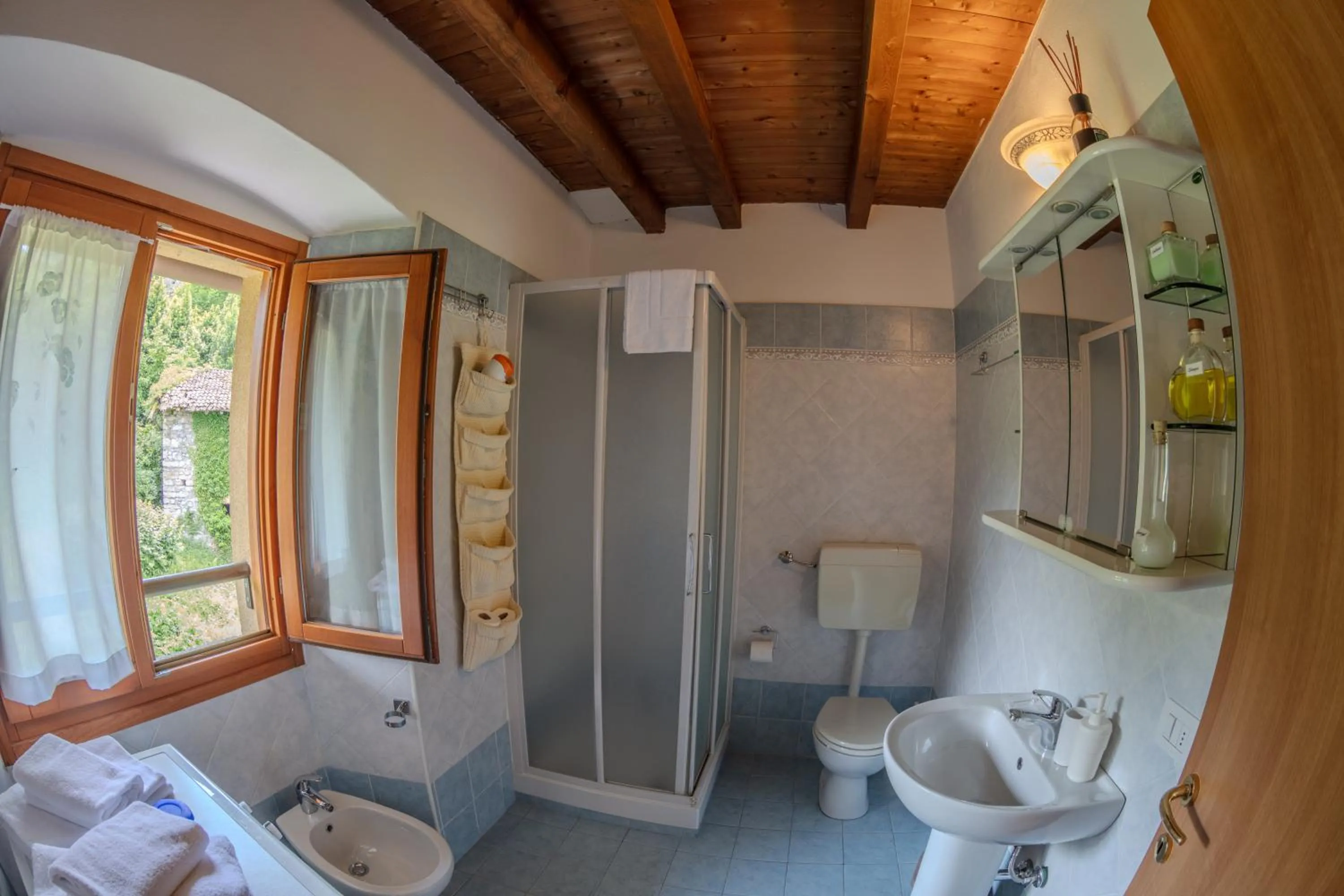 Bathroom in Appartamenti Villa Giulia