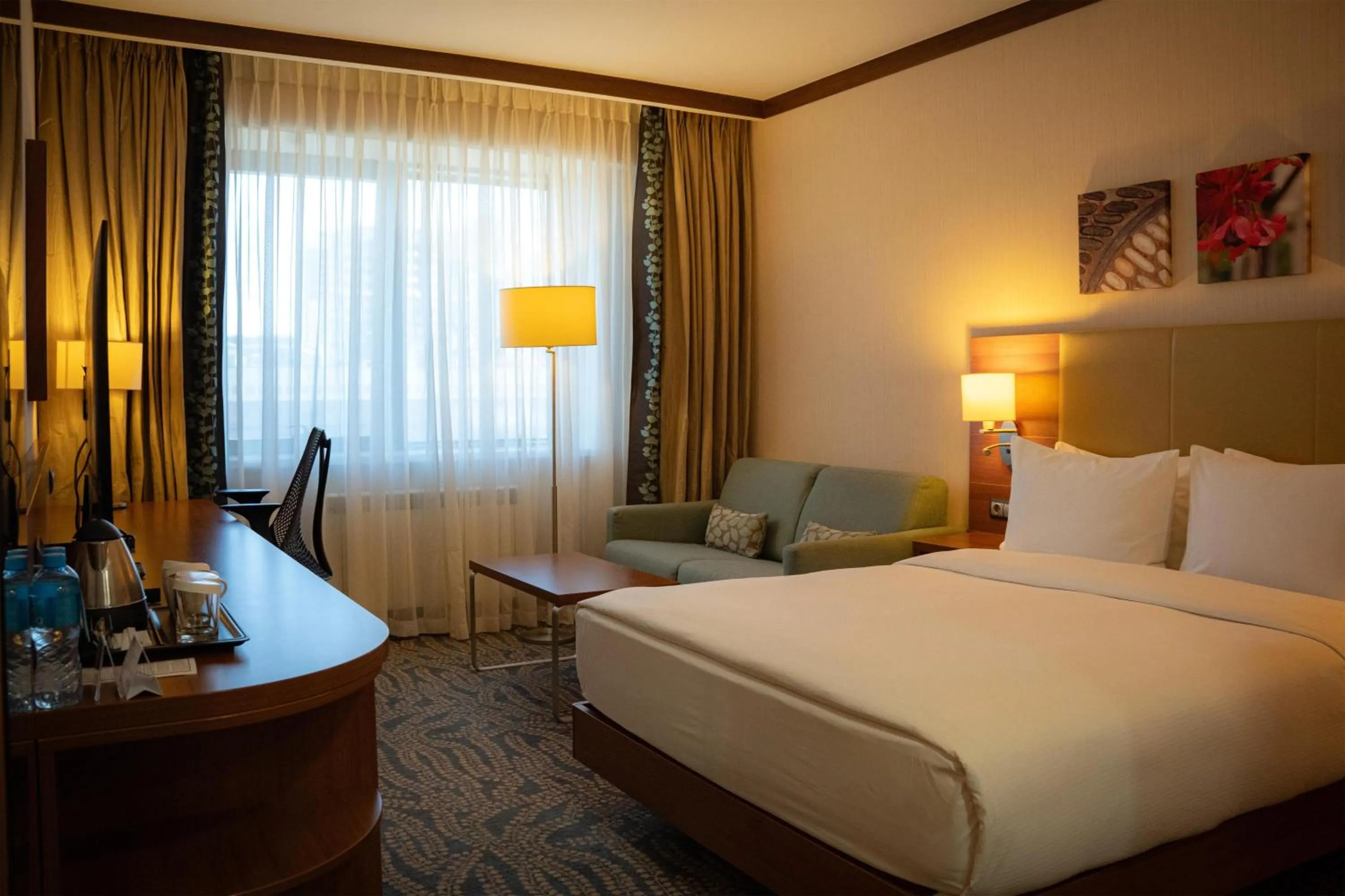 Bed in Hilton Garden Inn Astana