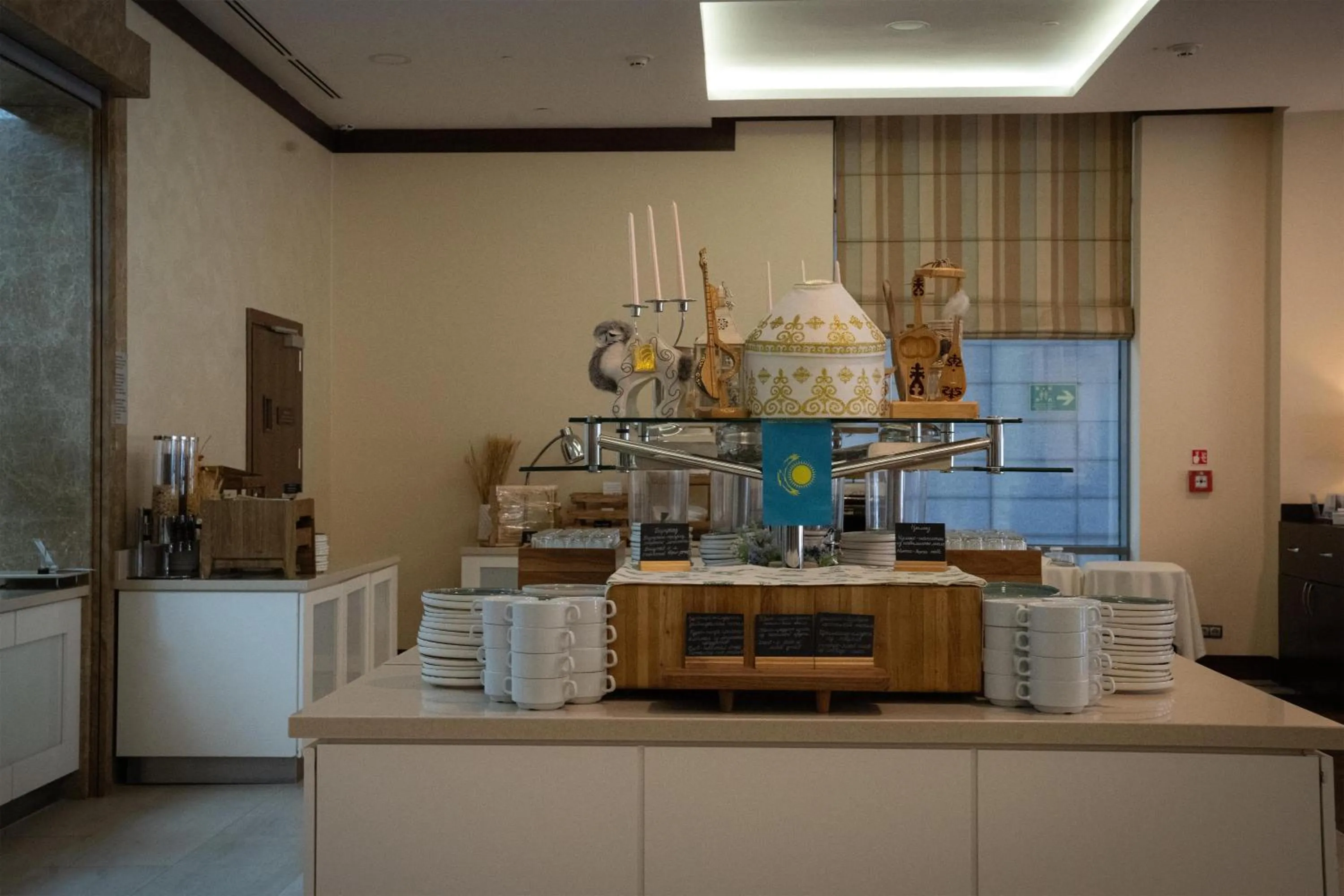 Breakfast in Hilton Garden Inn Astana