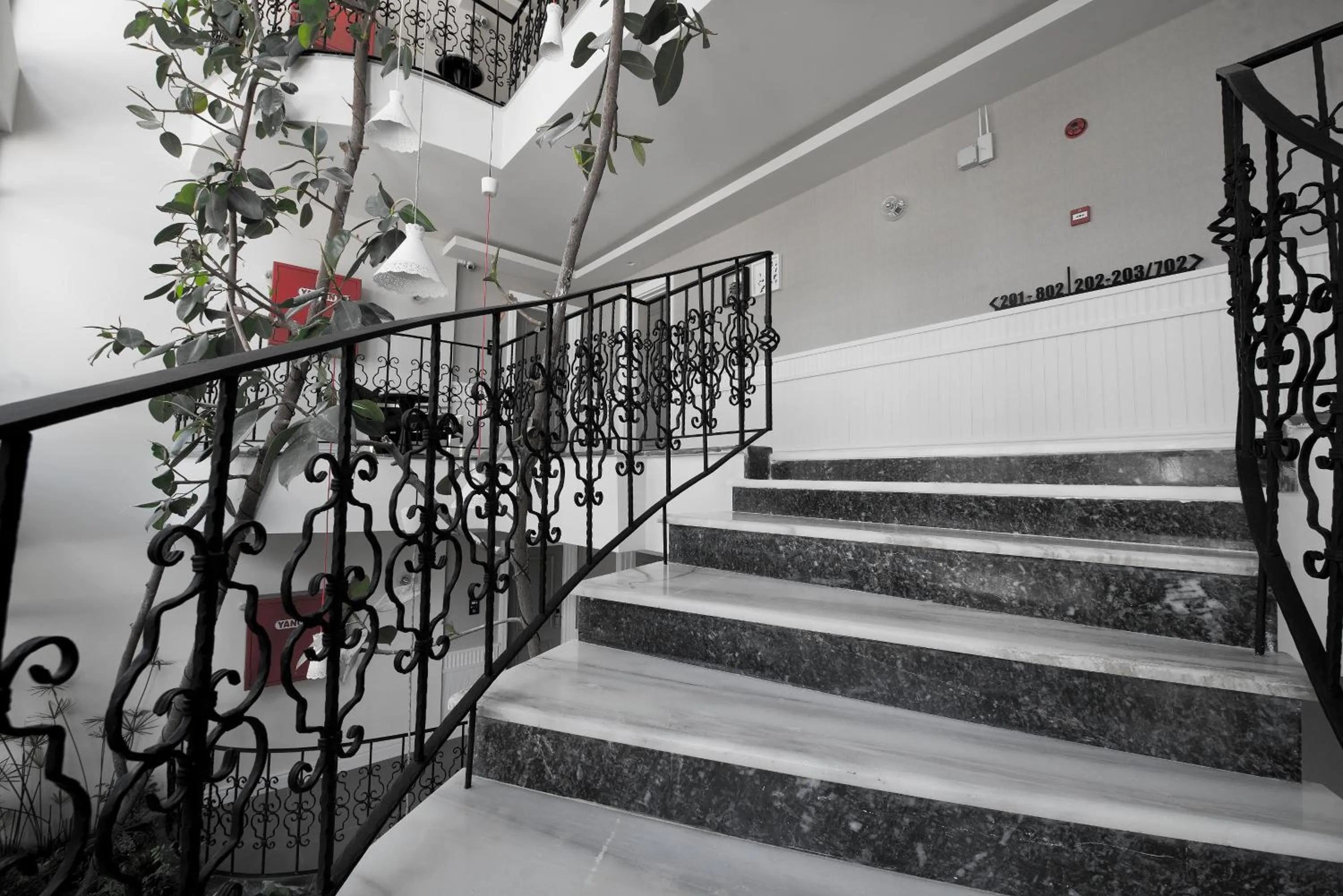 Decorative detail in Samira Exclusive Hotel & Apartments