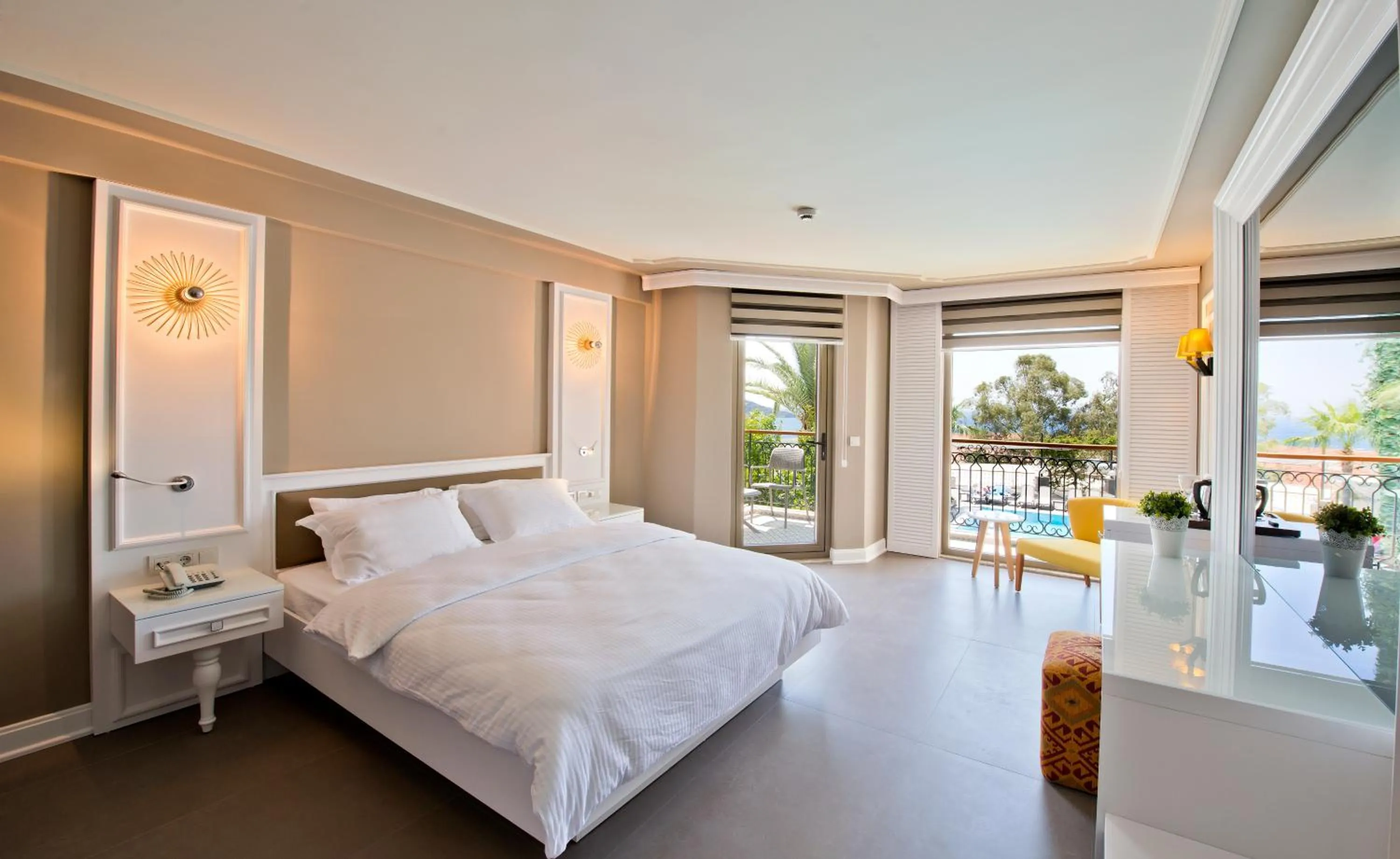 Bed in Samira Exclusive Hotel & Apartments