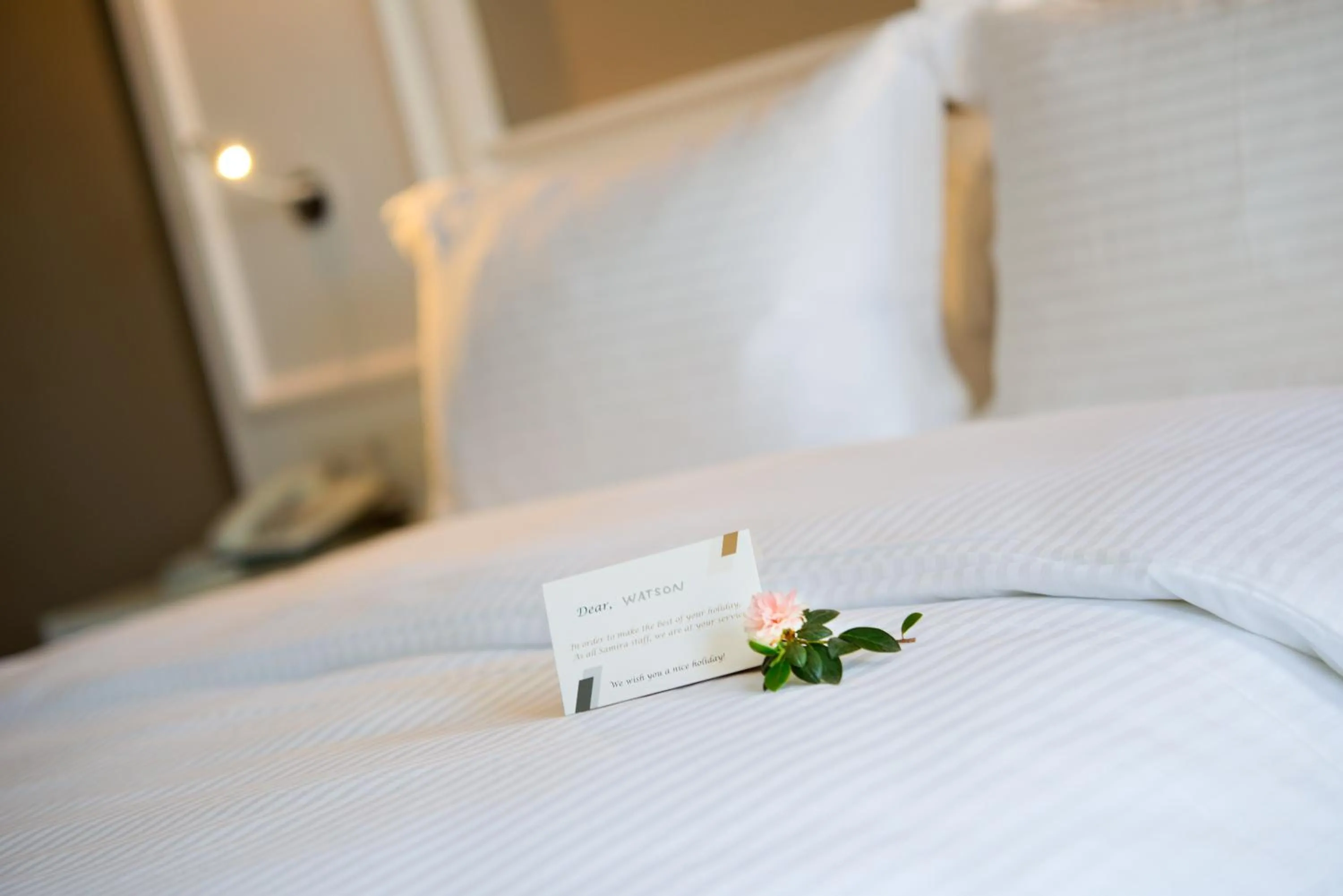Bed in Samira Exclusive Hotel & Apartments
