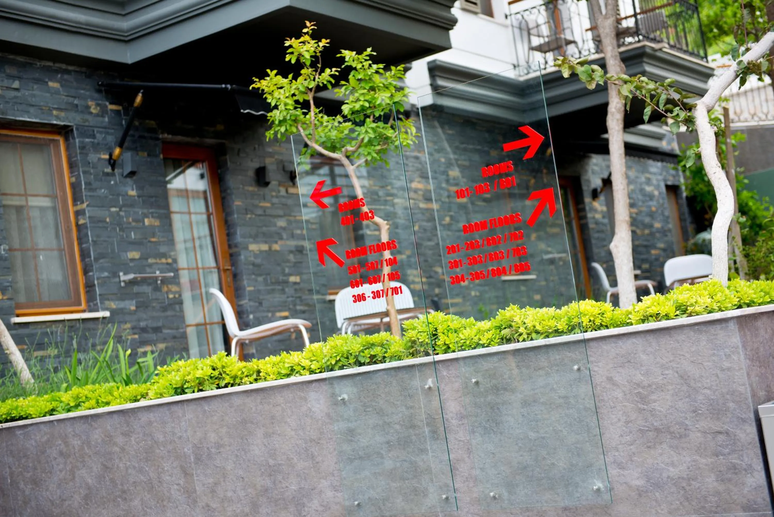 Patio in Samira Exclusive Hotel & Apartments
