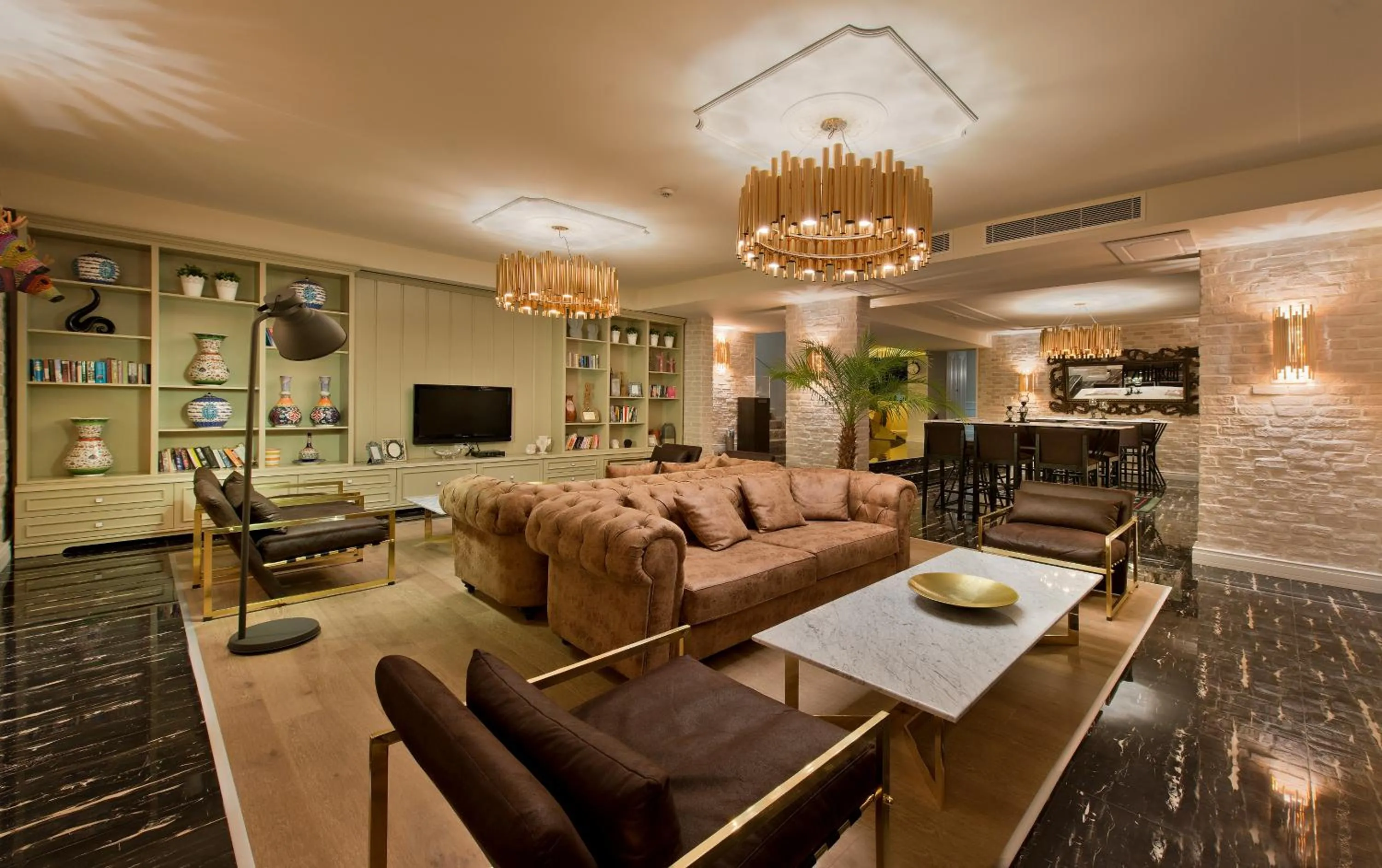 Communal lounge/ TV room in Samira Exclusive Hotel & Apartments