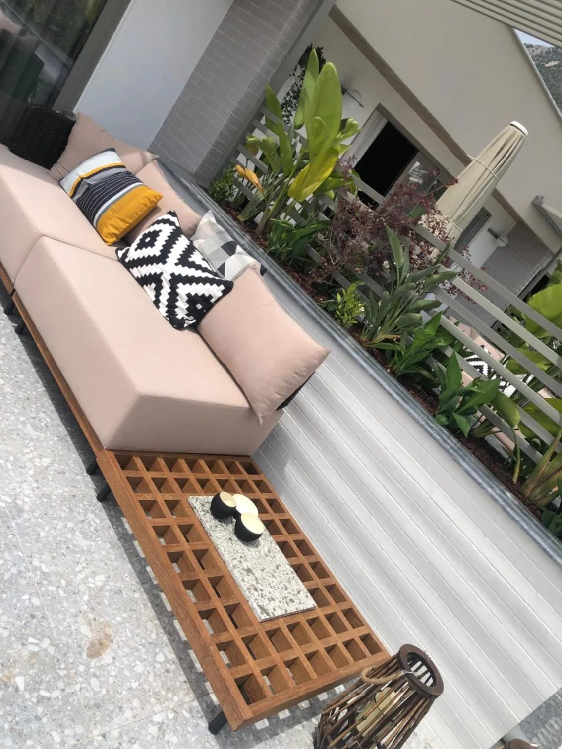 Balcony/Terrace in Samira Exclusive Hotel & Apartments