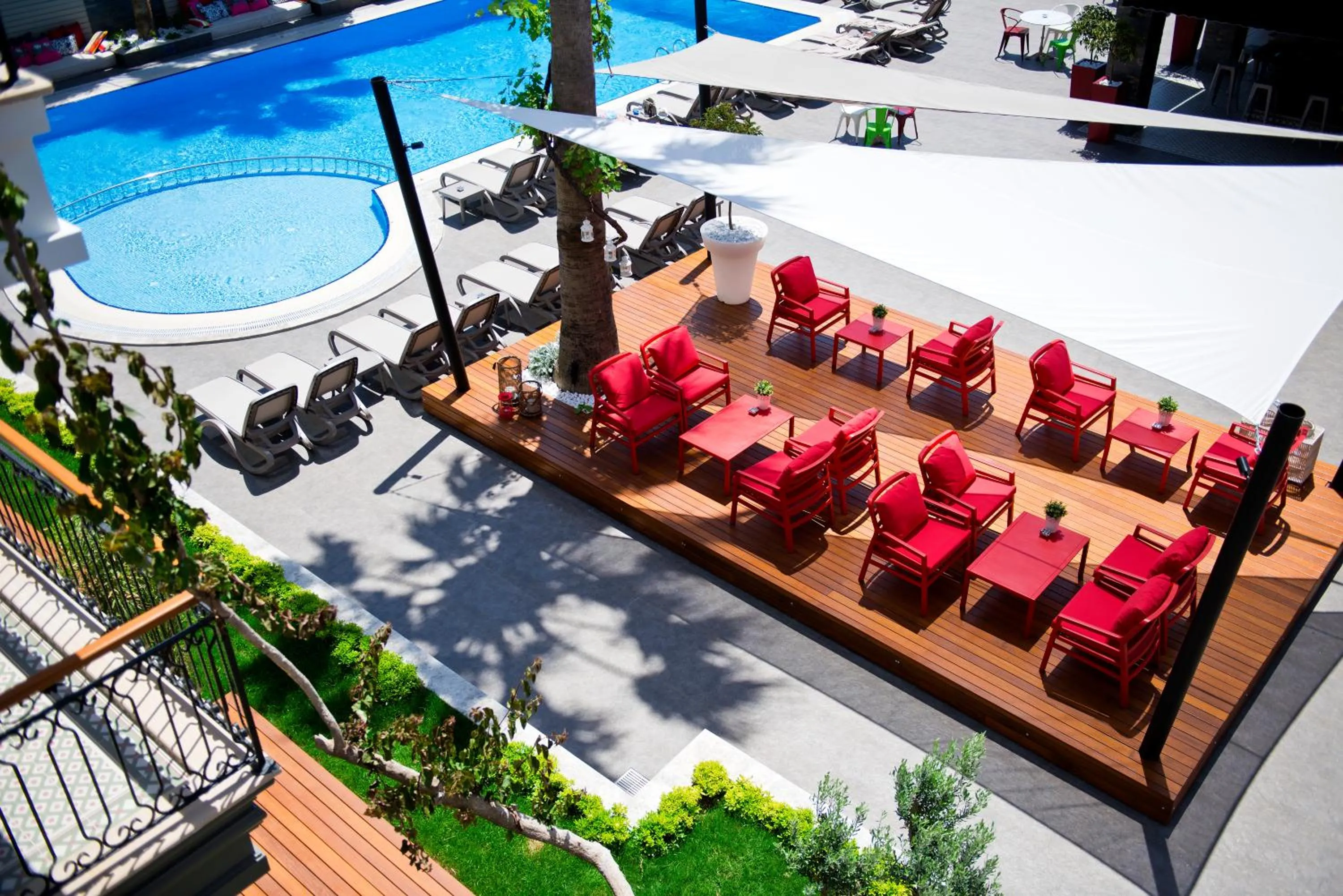 Patio in Samira Exclusive Hotel & Apartments