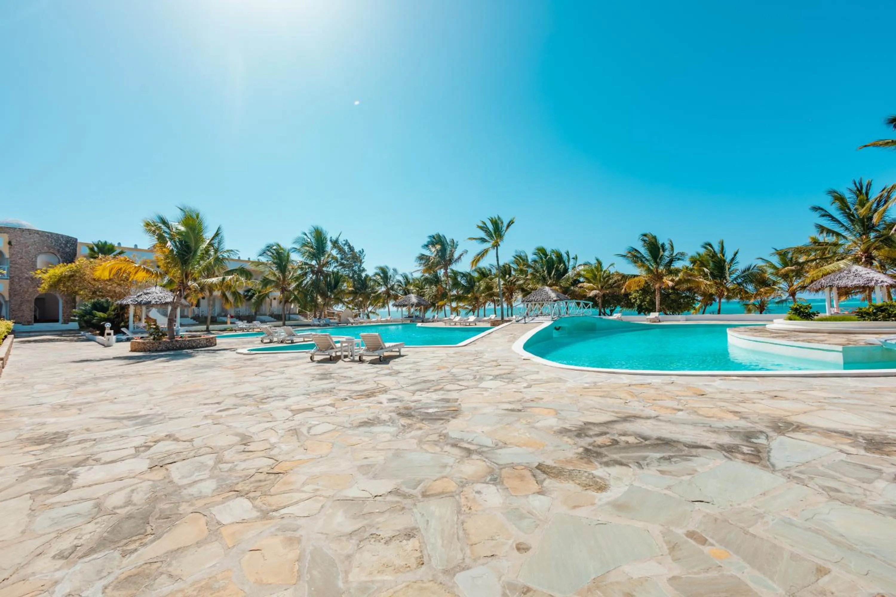 Swimming pool in Twiga Beach Resort