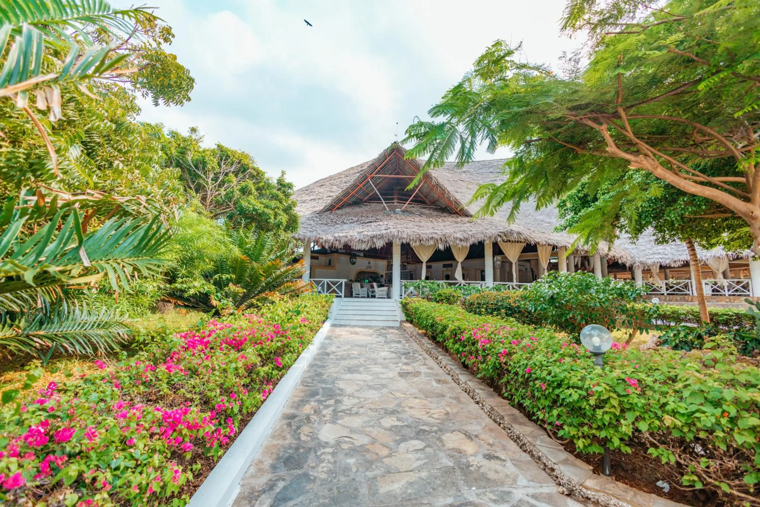 Garden in Twiga Beach Resort