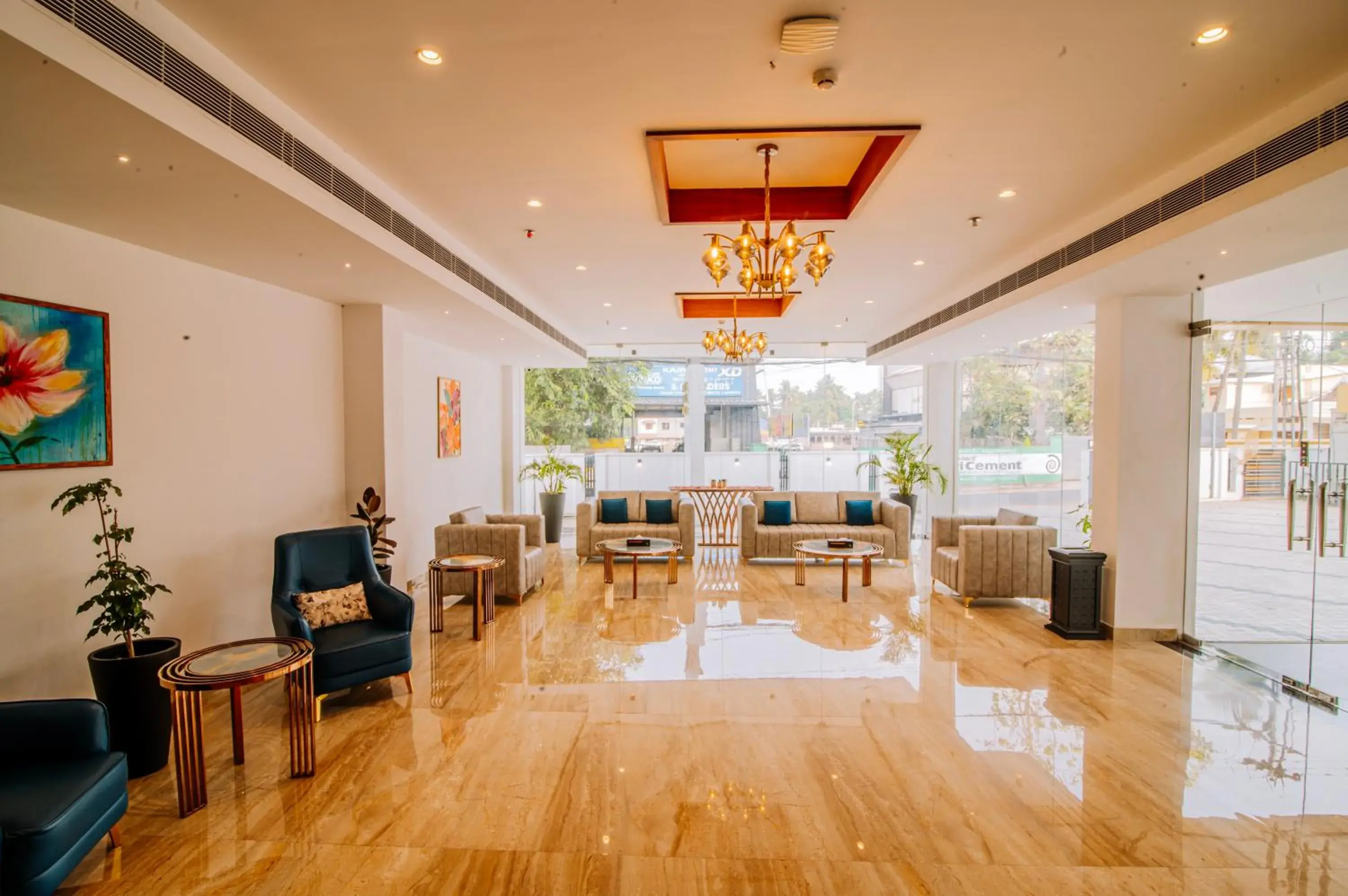 Lobby or reception in Hotel Seven Lights Lobby or reception in Hotel Seven Lights