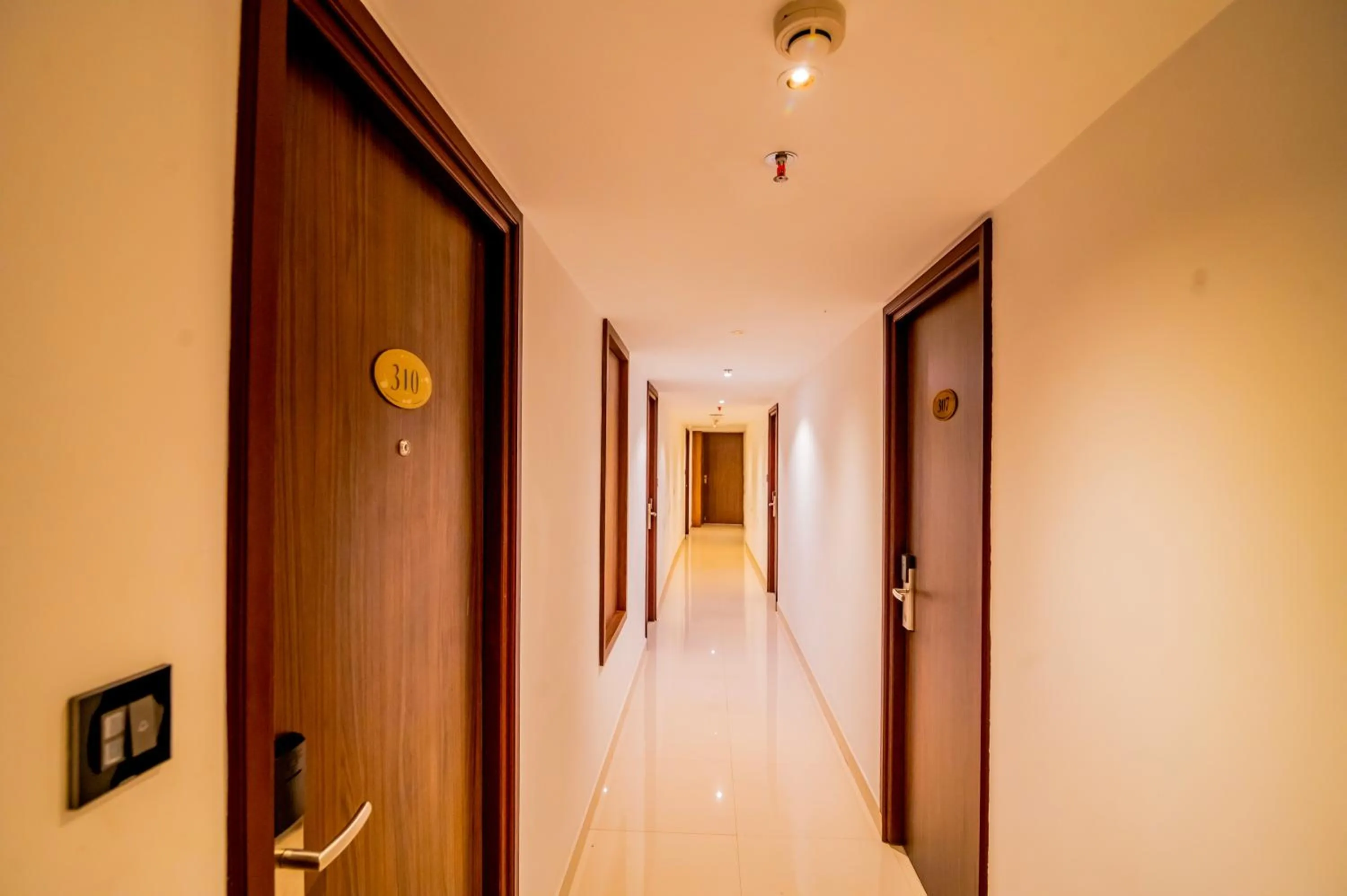 Decorative detail in Hotel Seven Lights