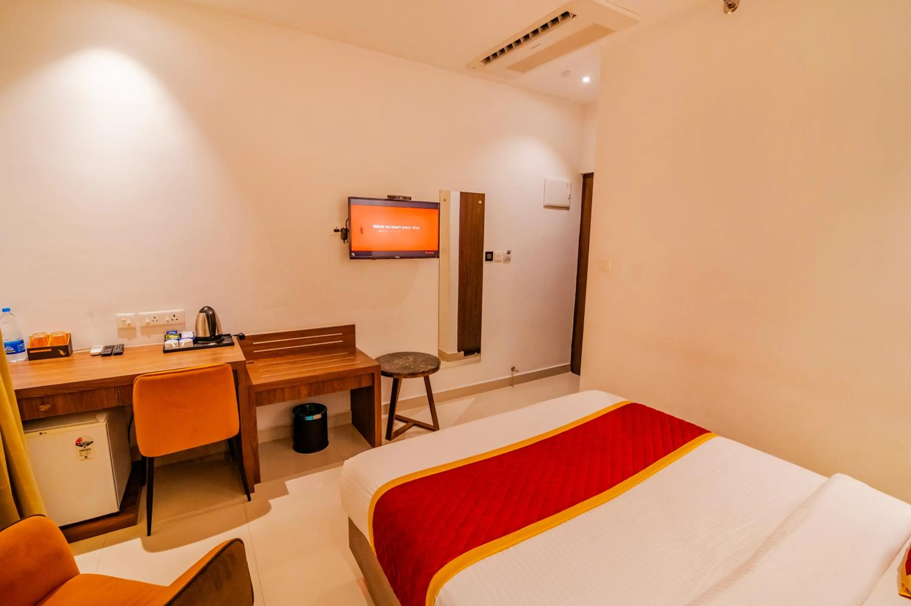 TV and multimedia, Bed in Hotel Seven Lights