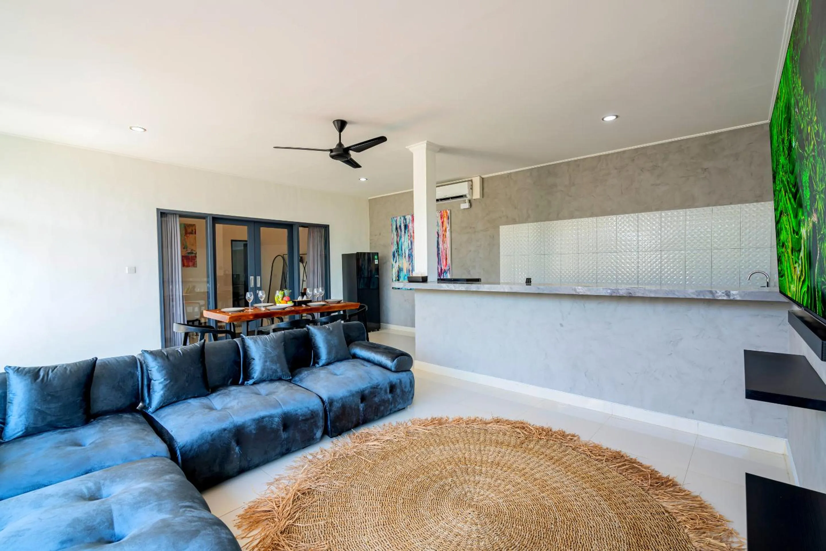 Living room in Villa Katrin - Canggu