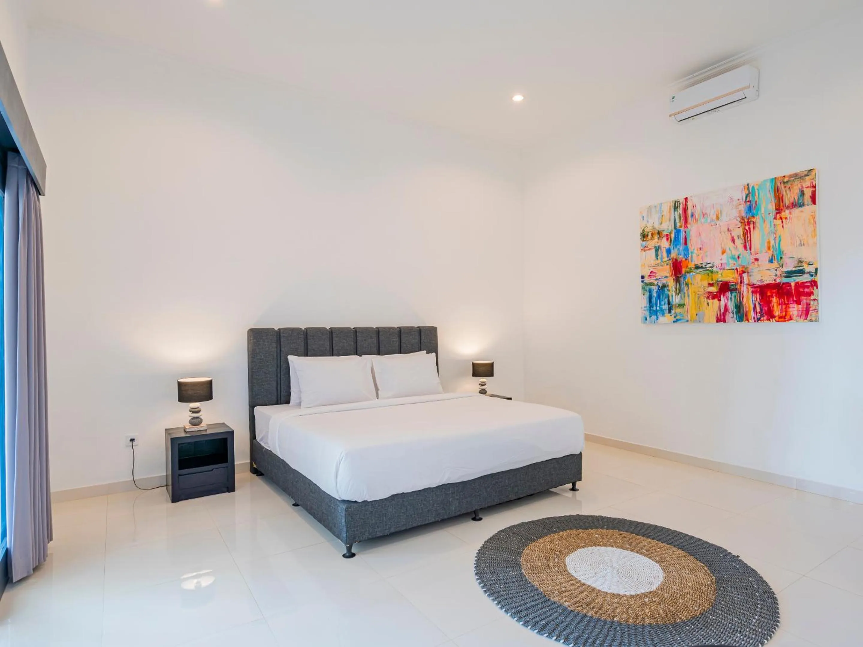 Bedroom, Bed in Villa Katrin - Canggu