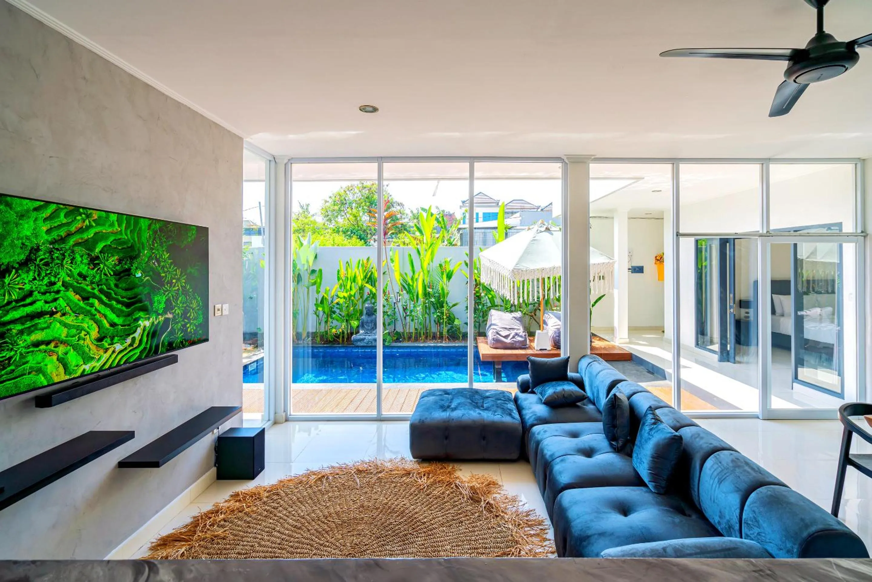 Living room in Villa Katrin - Canggu