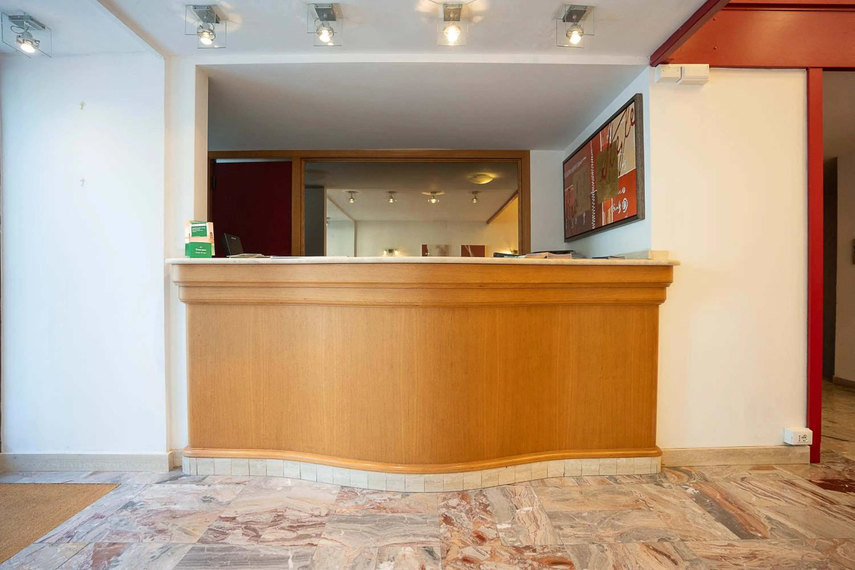 Lobby or reception in Hotel Napoleon