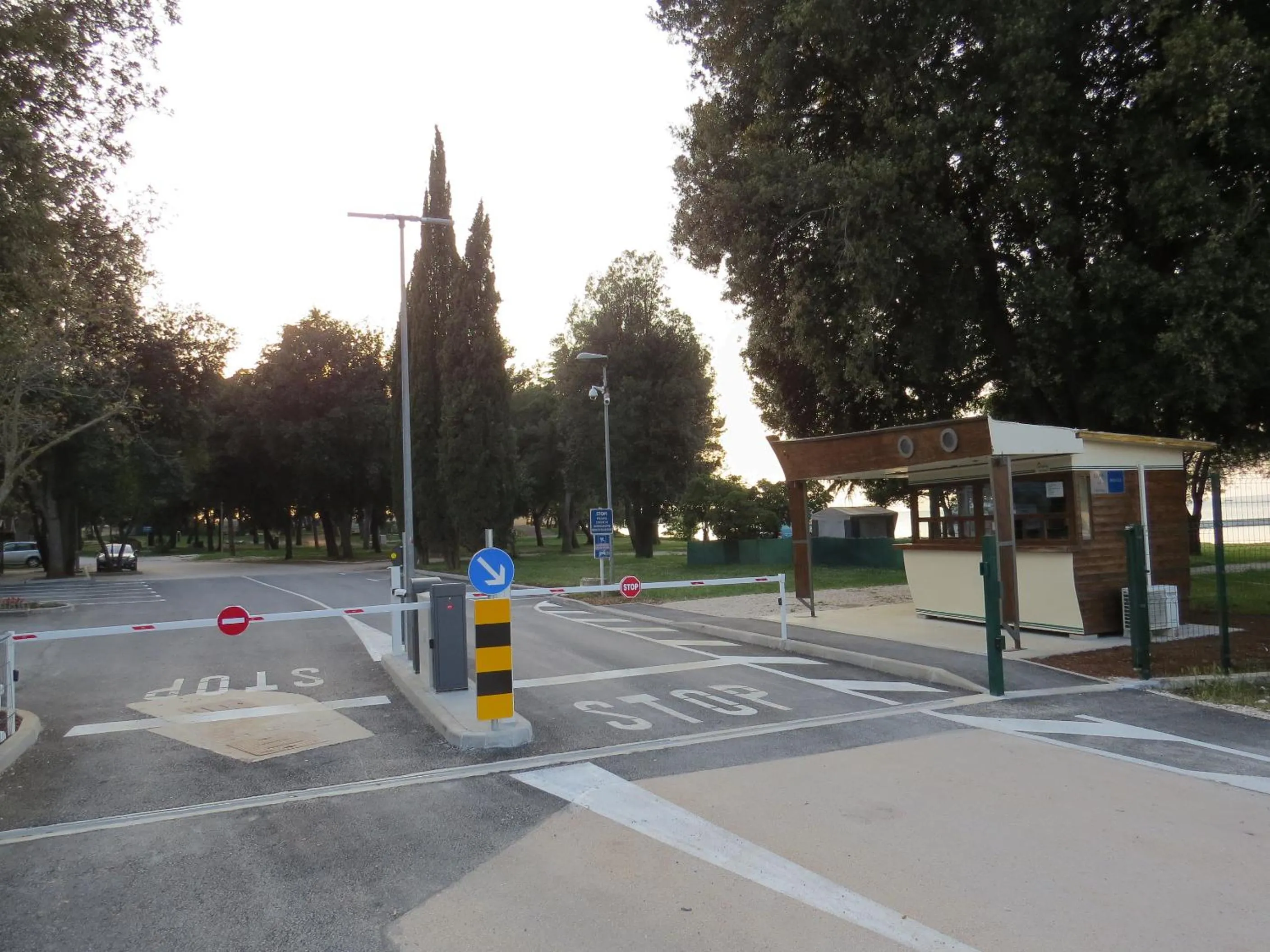 Facade/entrance in Camping Media Mobile Homes in Brioni Sunny Camping