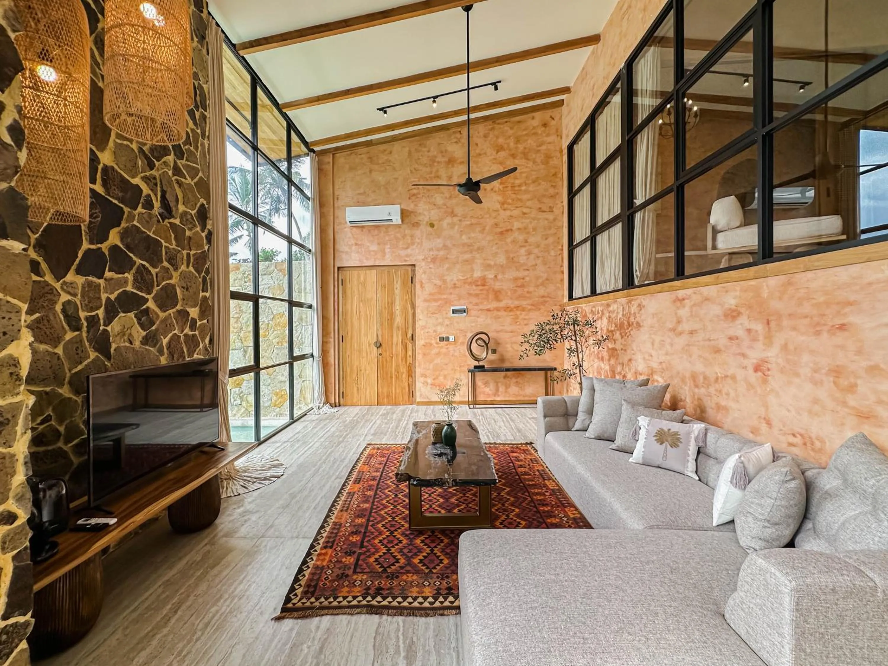 Living room in Magical Jungle Resort