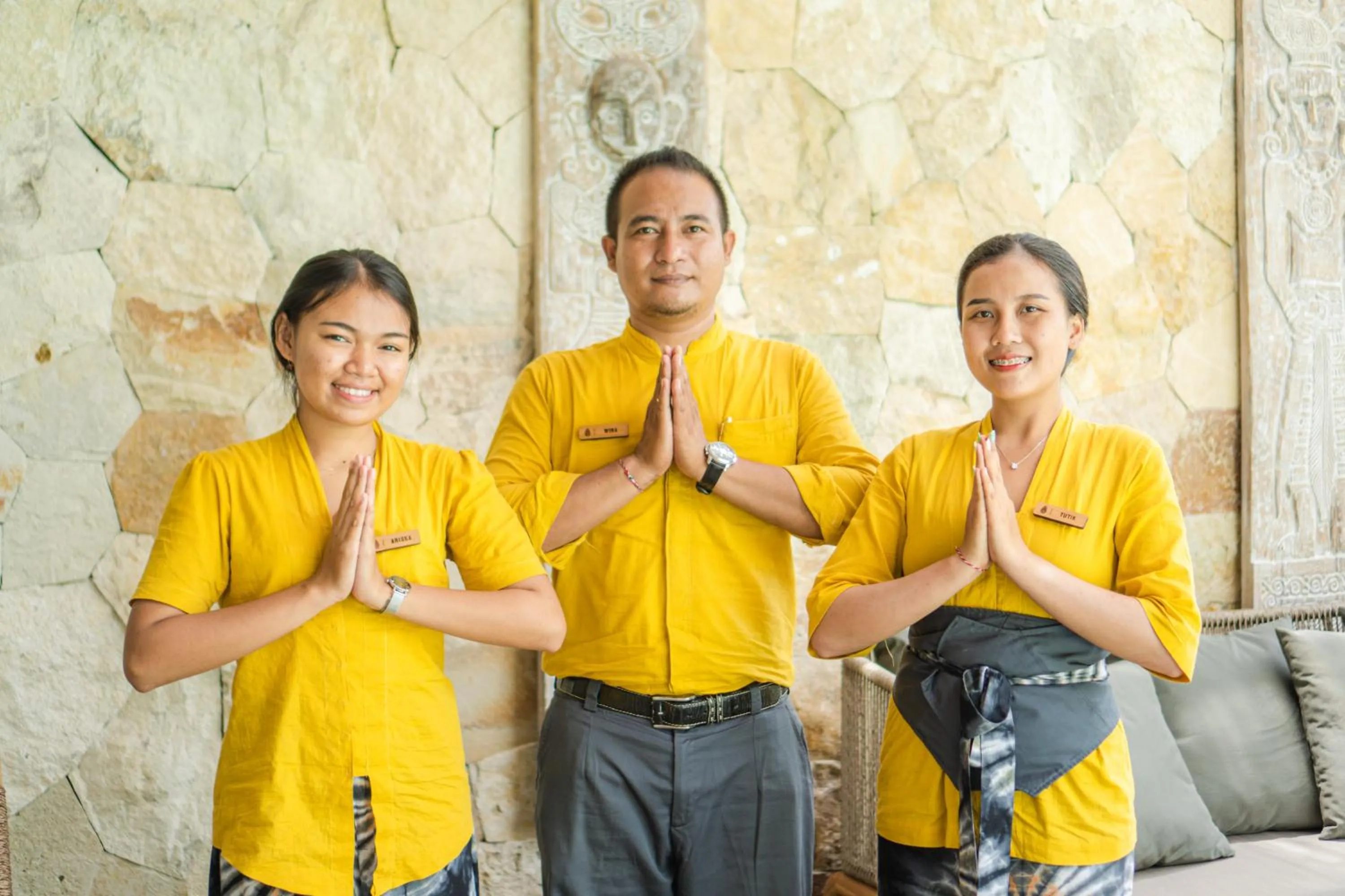 Staff in Magical Jungle Resort
