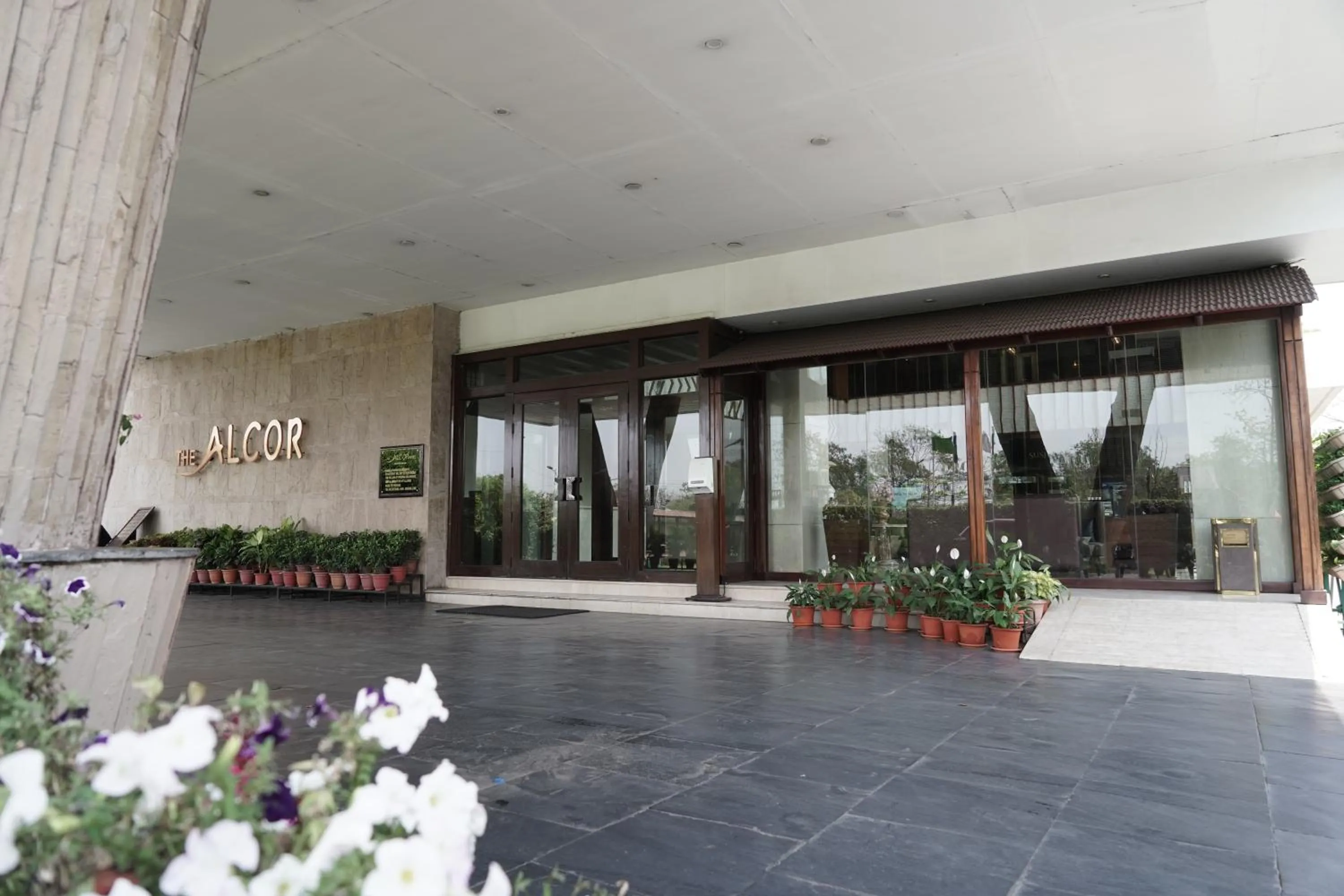 Facade/entrance in The Alcor Hotel