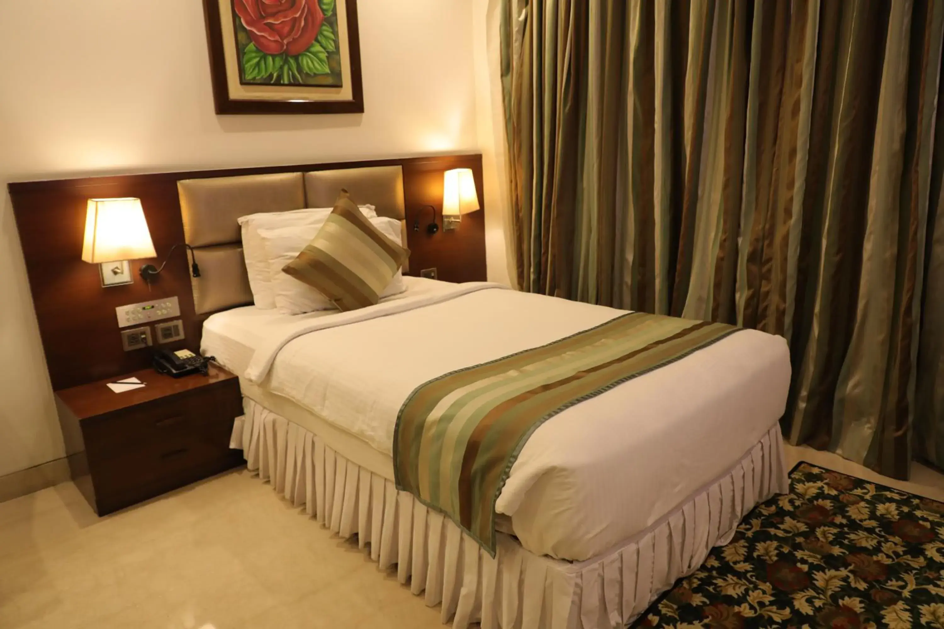 Bed in The Alcor Hotel Bed in The Alcor Hotel