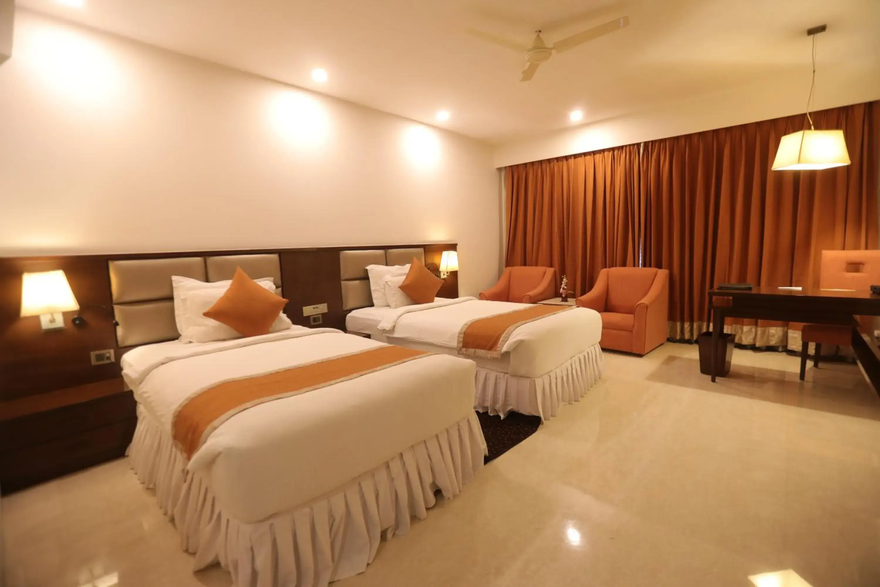 Seating area, Bed in The Alcor Hotel Seating area, Bed in The Alcor Hotel