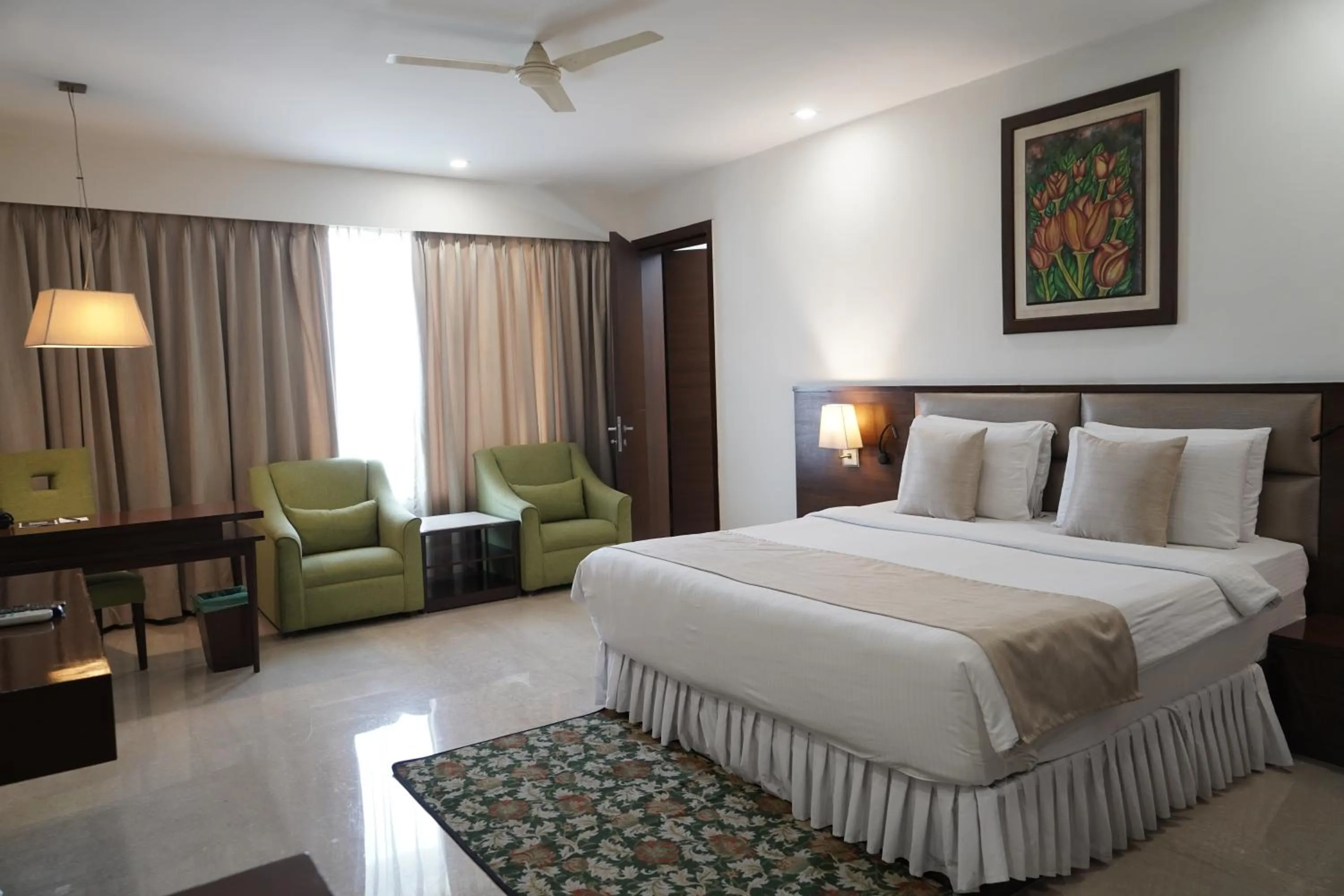 Bed in The Alcor Hotel