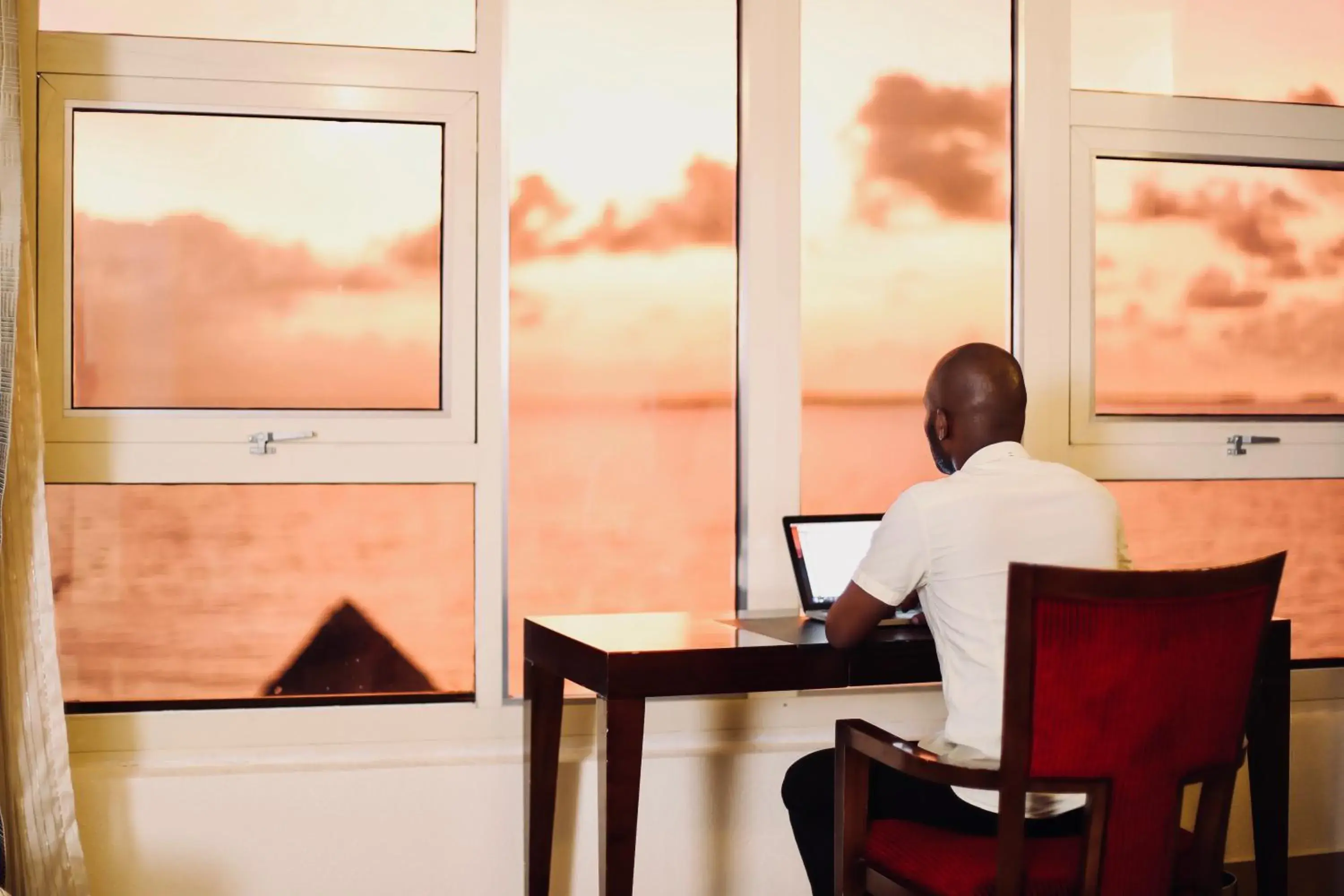 Living room in Landmark Mbezi Beach Resort Living room in Landmark Mbezi Beach Resort