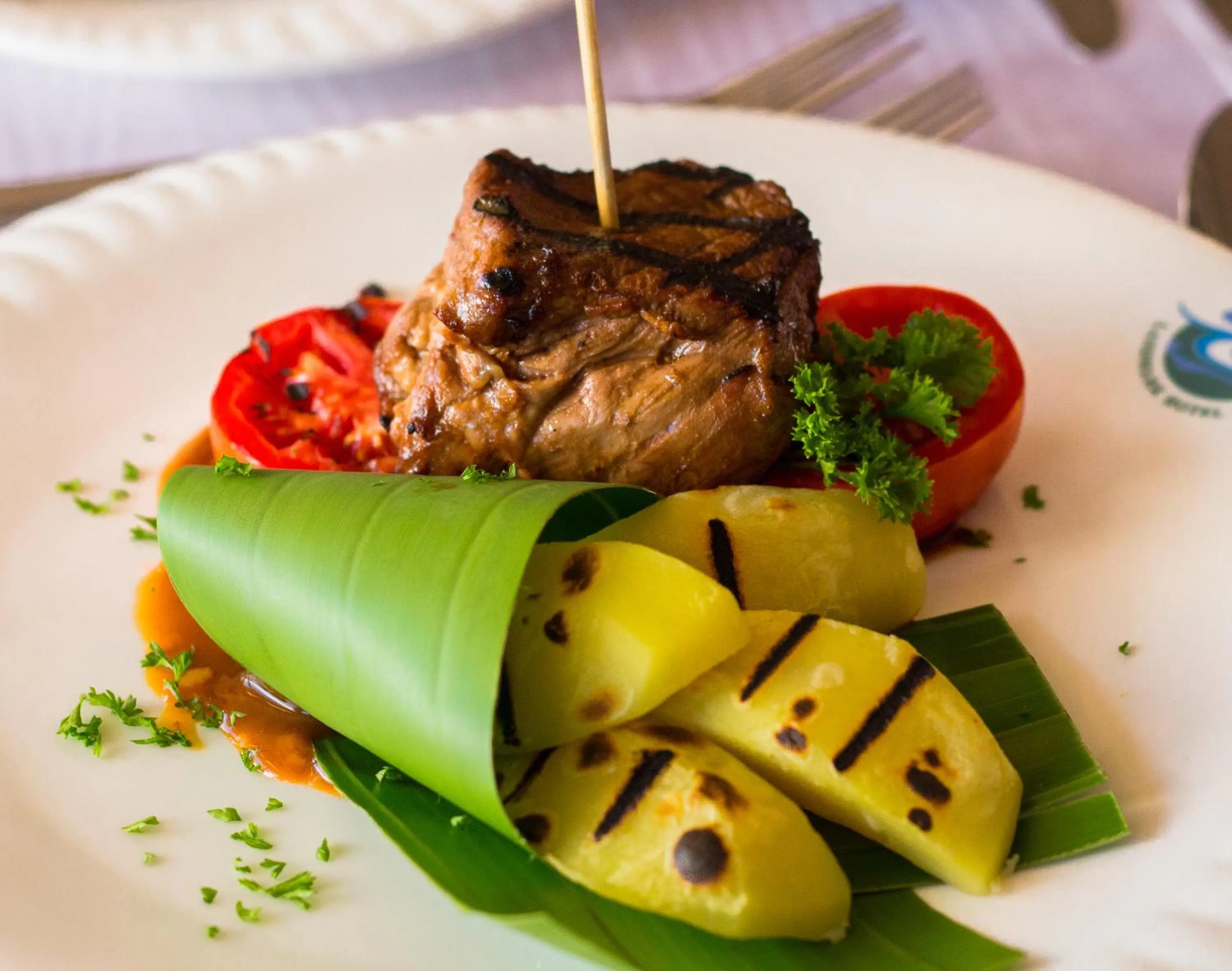Food close-up in Landmark Mbezi Beach Resort