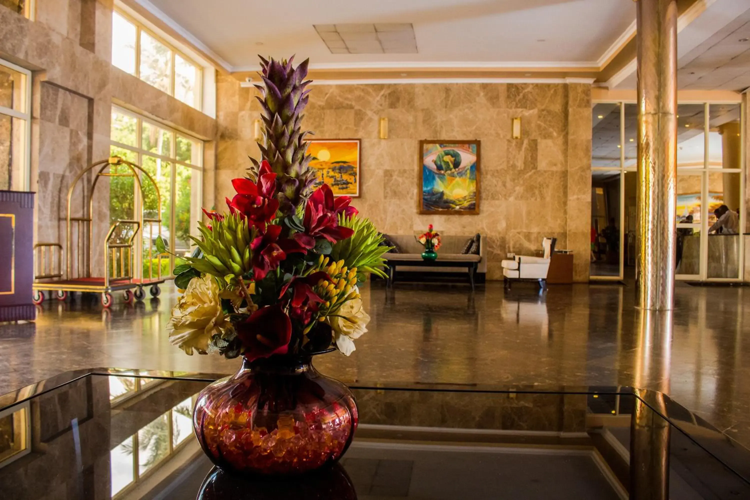 Lobby or reception in Landmark Mbezi Beach Resort Lobby or reception in Landmark Mbezi Beach Resort