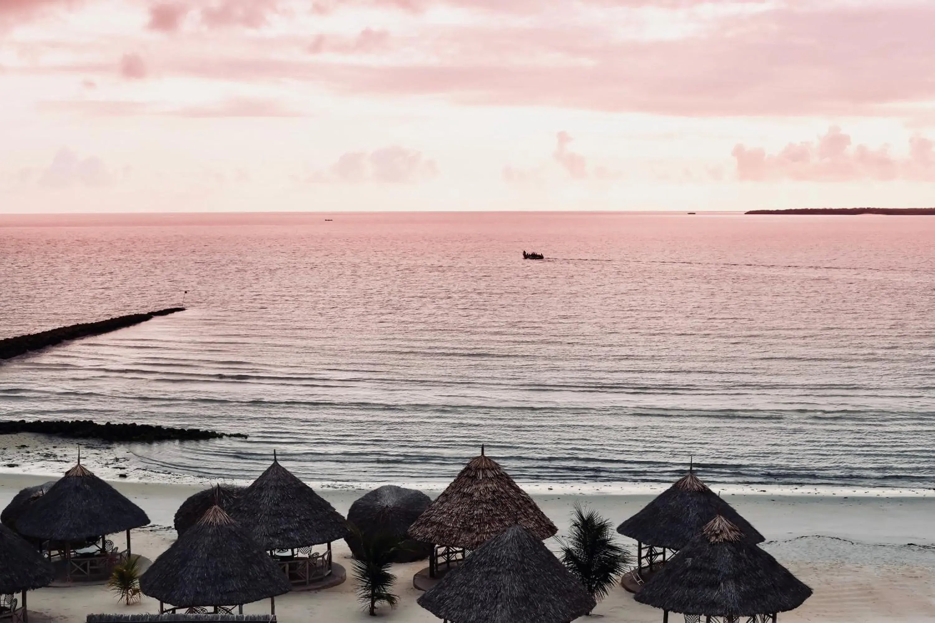 Sea view in Landmark Mbezi Beach Resort Sea view in Landmark Mbezi Beach Resort