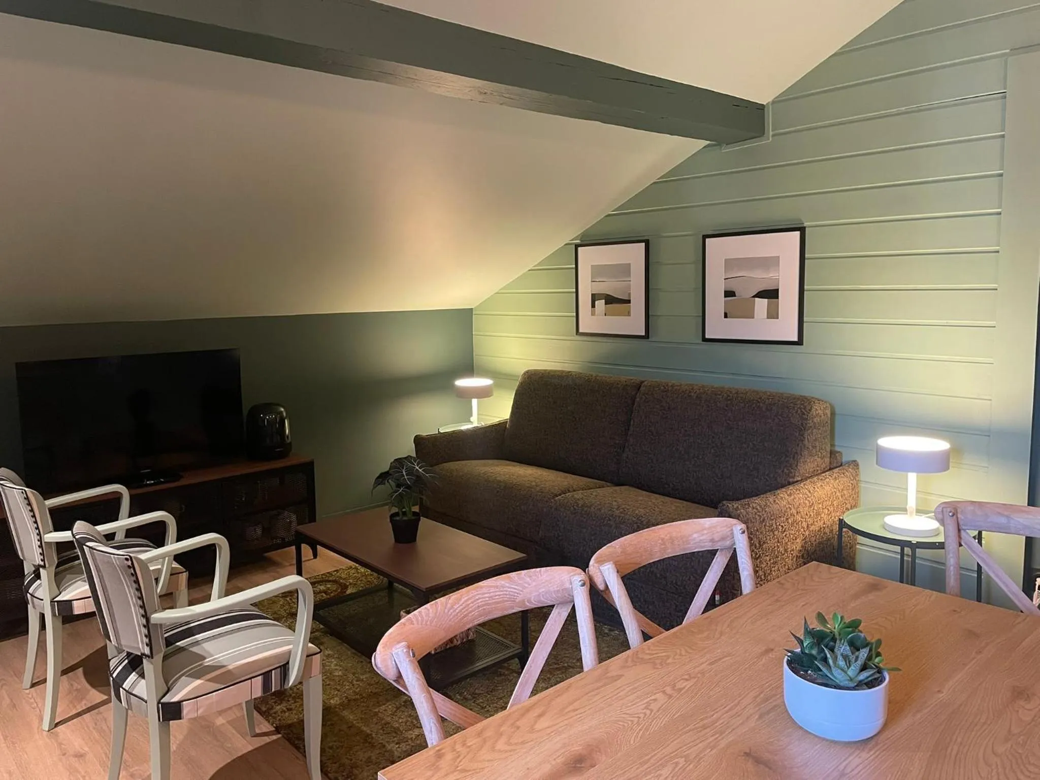 Living room in Nouvel Hôtel & Appartements