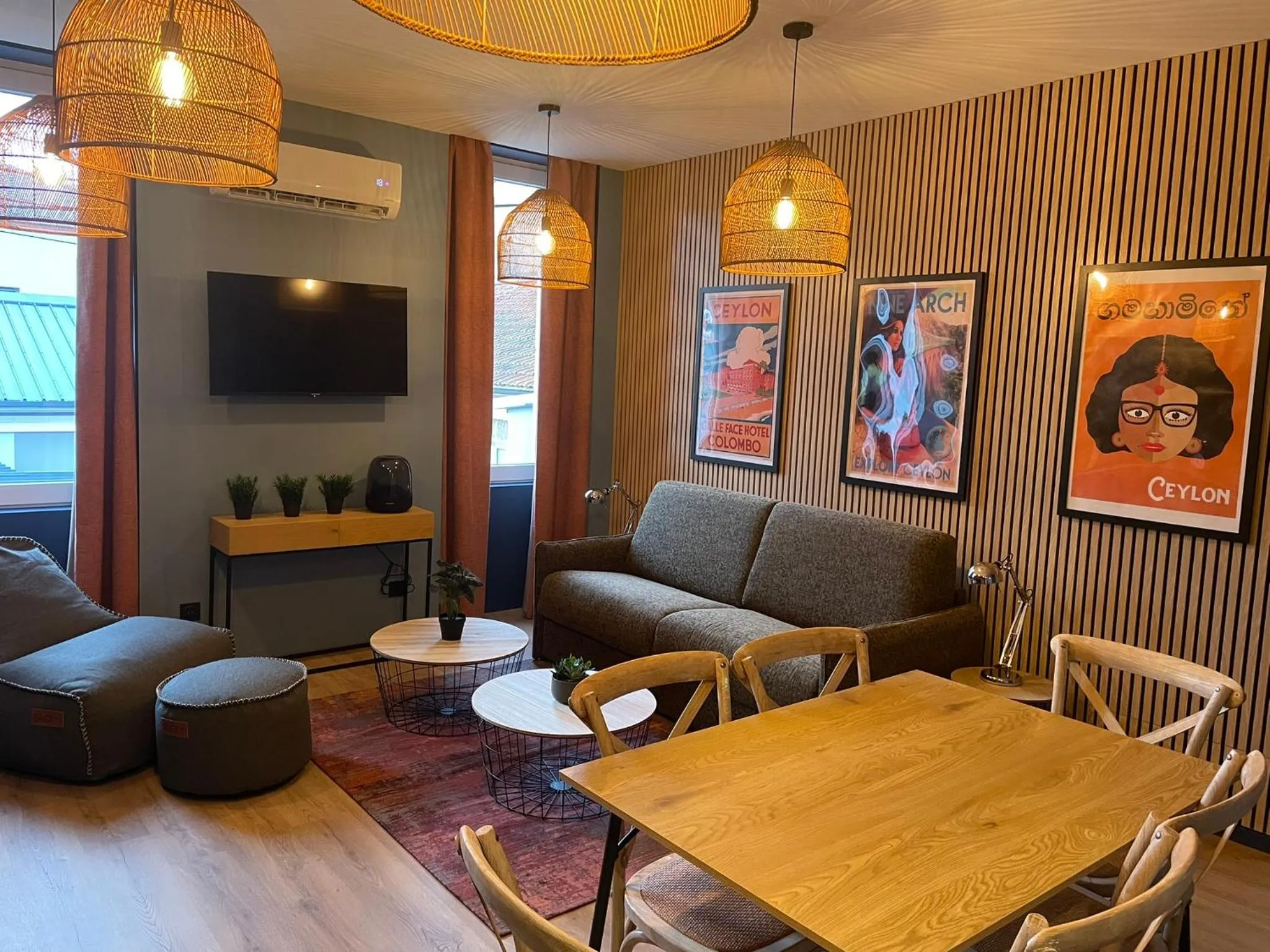 Living room in Nouvel Hôtel & Appartements