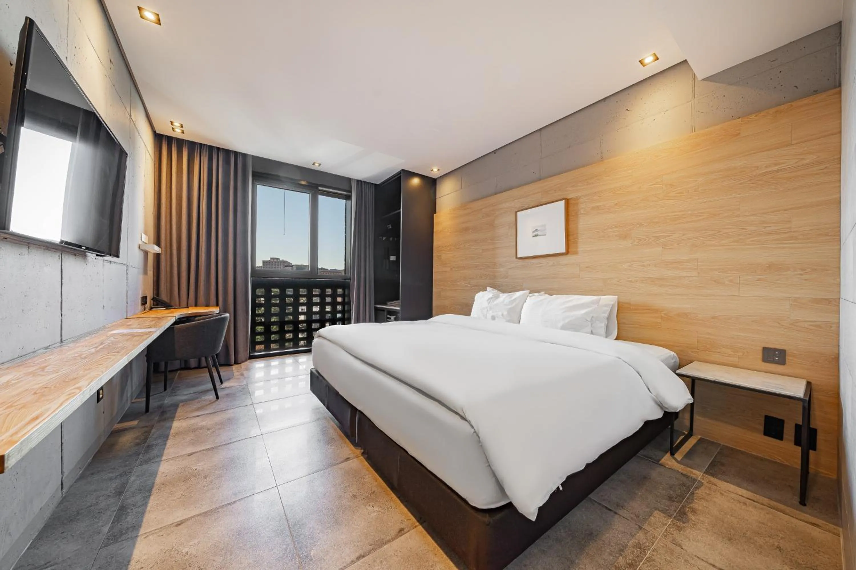 Decorative detail, Bed in The Hong C Hotel