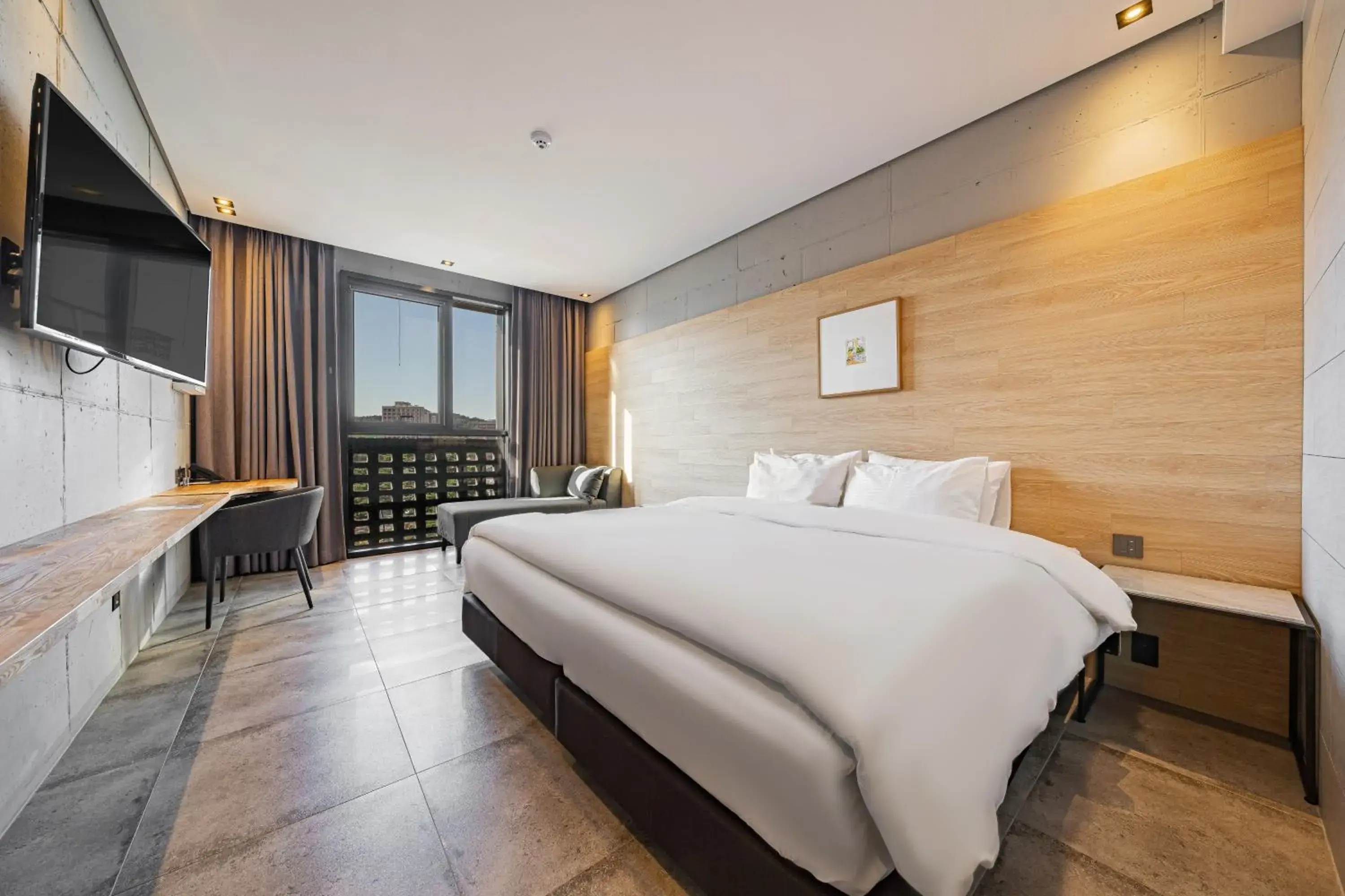 Decorative detail, Bed in The Hong C Hotel Decorative detail, Bed in The Hong C Hotel