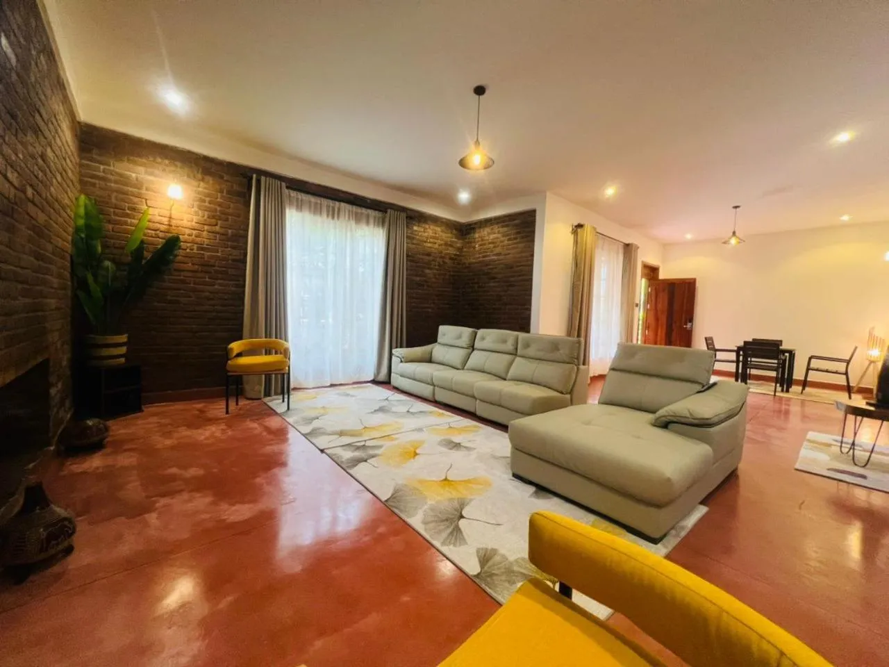 Living room in Kerama Silent Lodge