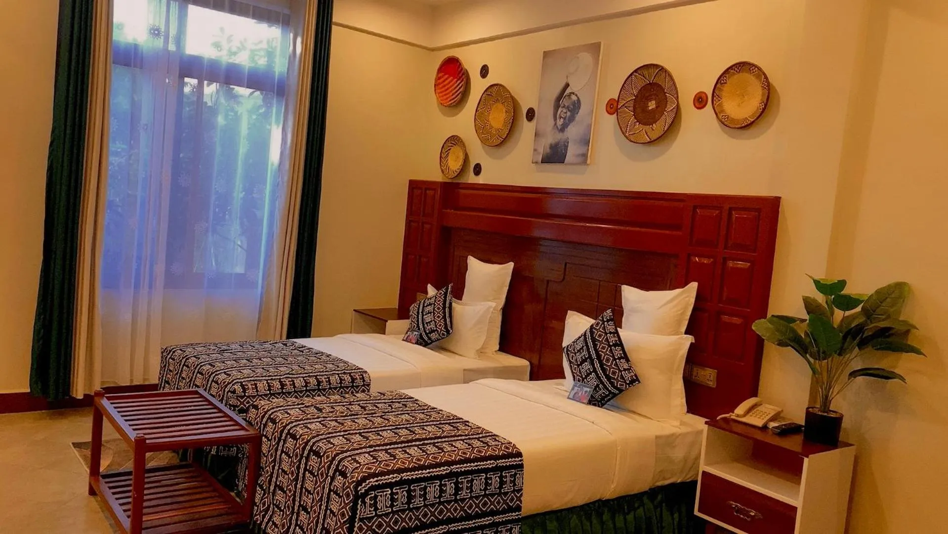 Bed in Kerama Silent Lodge