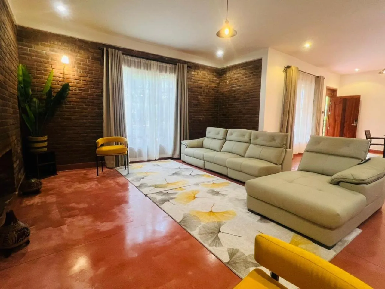 Living room in Kerama Silent Lodge