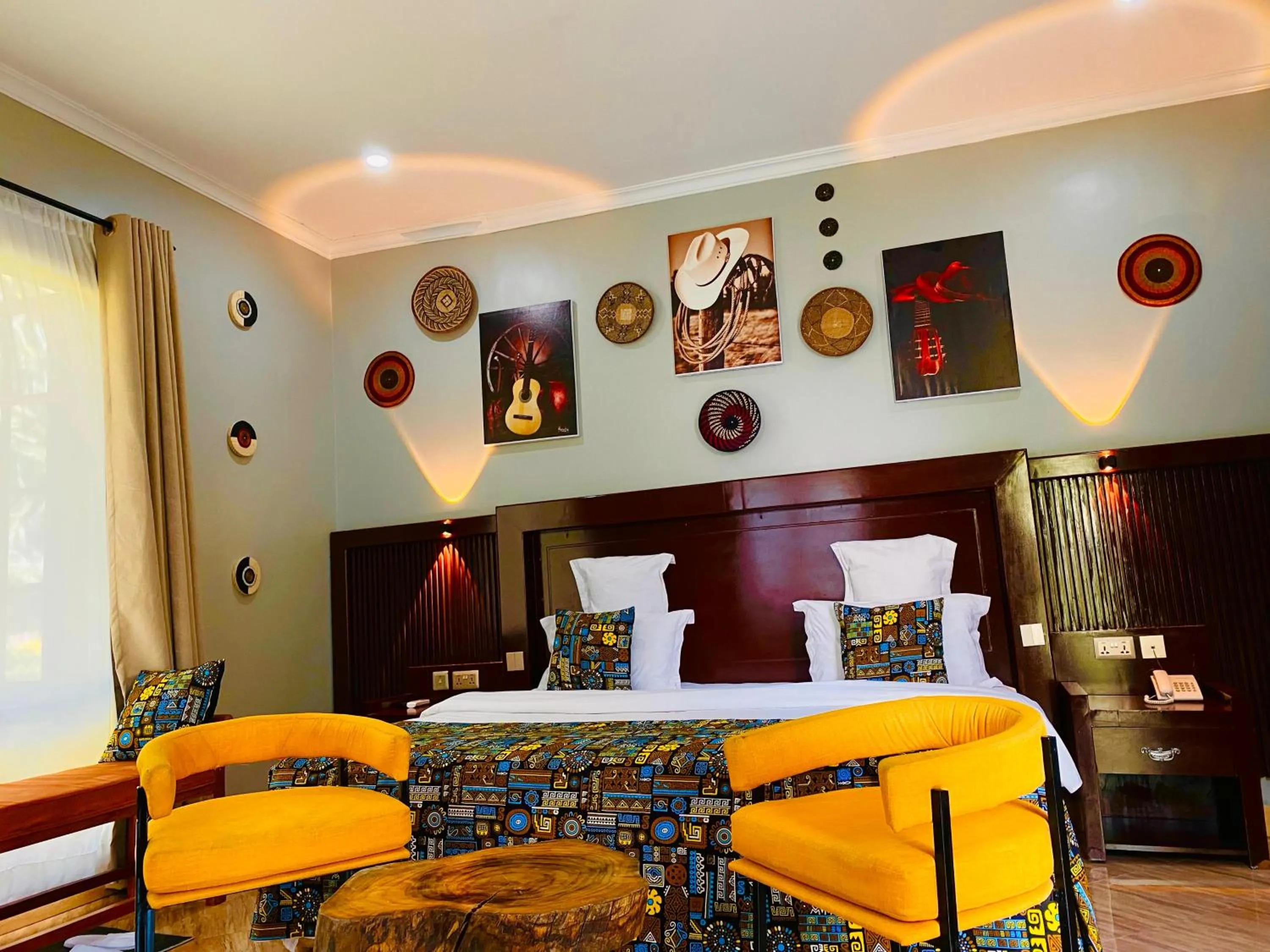 Bed in Kerama Silent Lodge