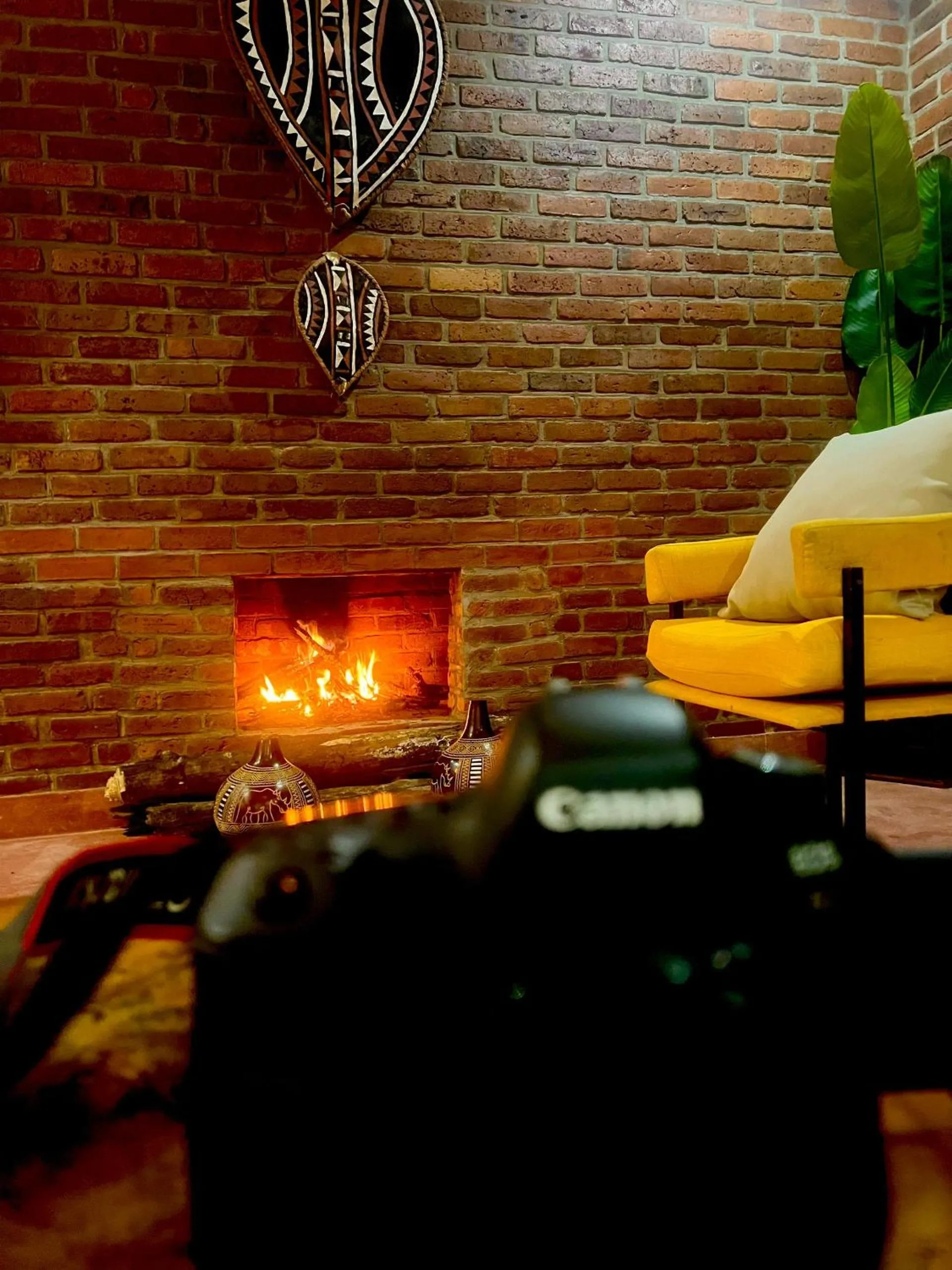 Living room in Kerama Silent Lodge