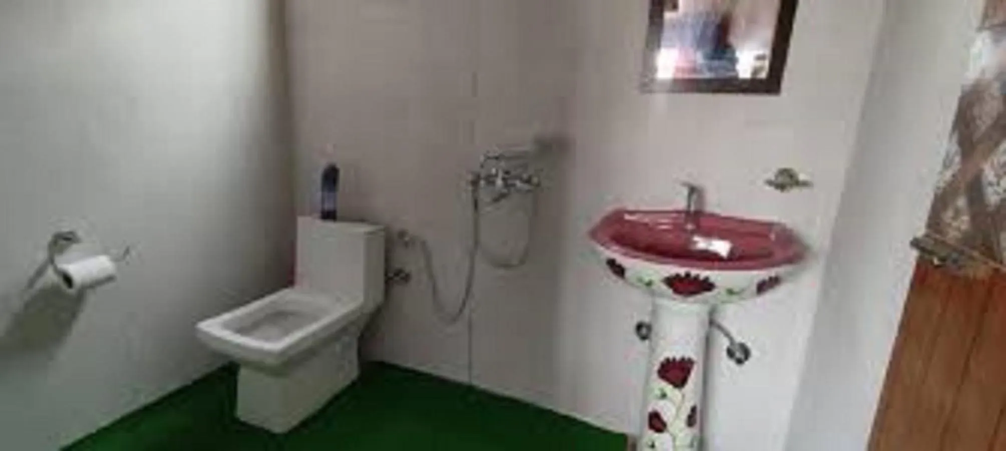 Toilet in Soma Retreat Cottage, Pangong Lake