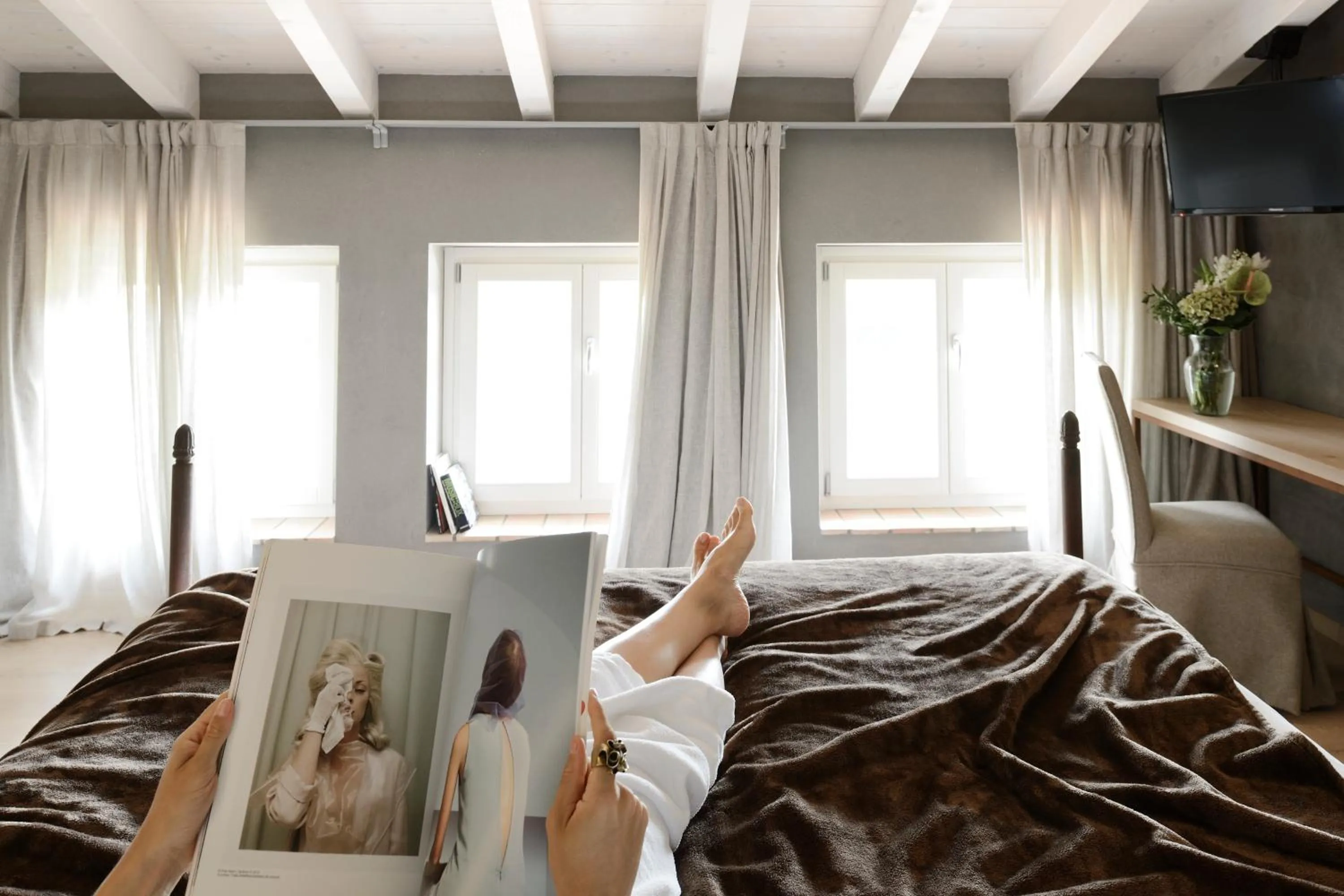 Bed in Relais Rossar Boutique Hotel Garda & Hills