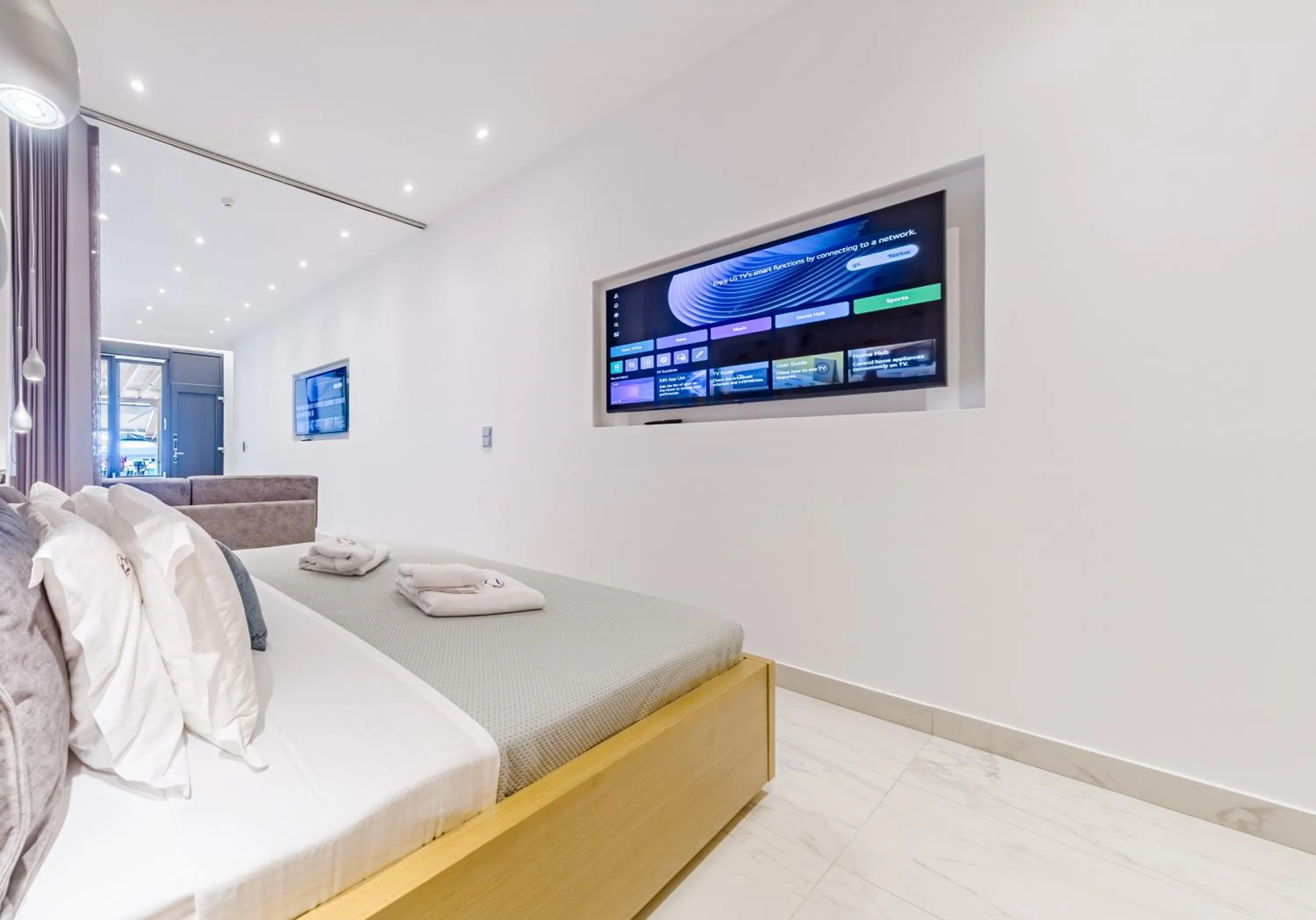 Bedroom, Bed in Kima Premium Apartments